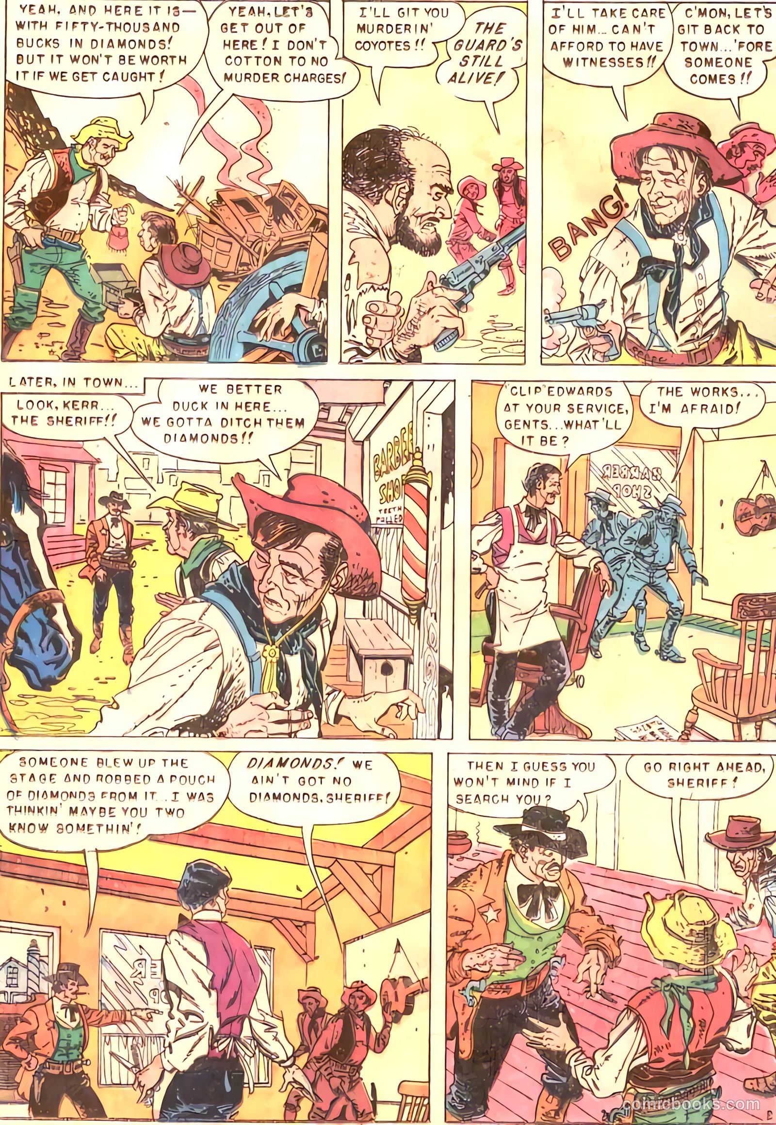 Dead-Eye Western Comics #6 (1949) — page 23 of 52