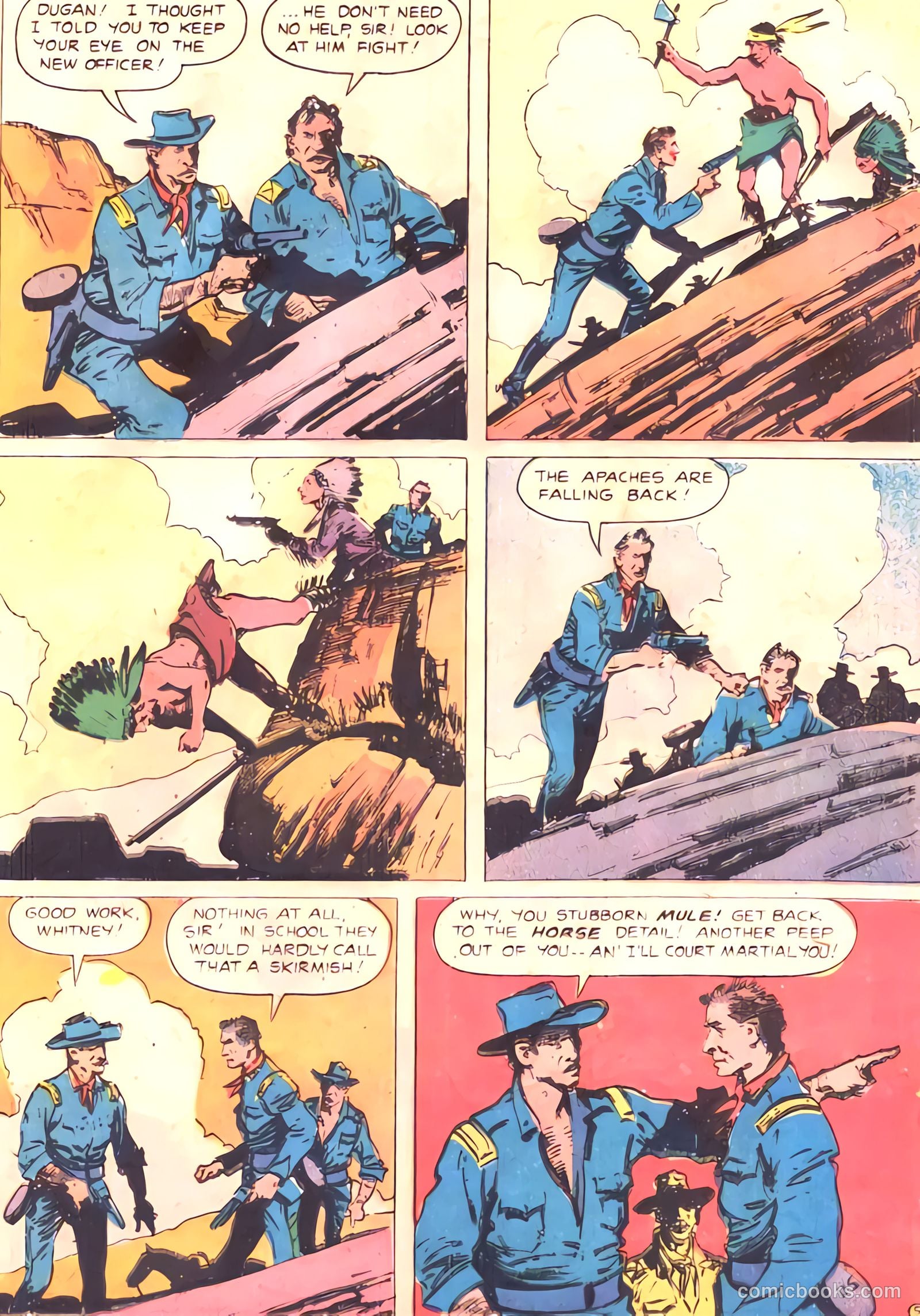 Dead-Eye Western Comics #6 (1949) — page 35 of 52
