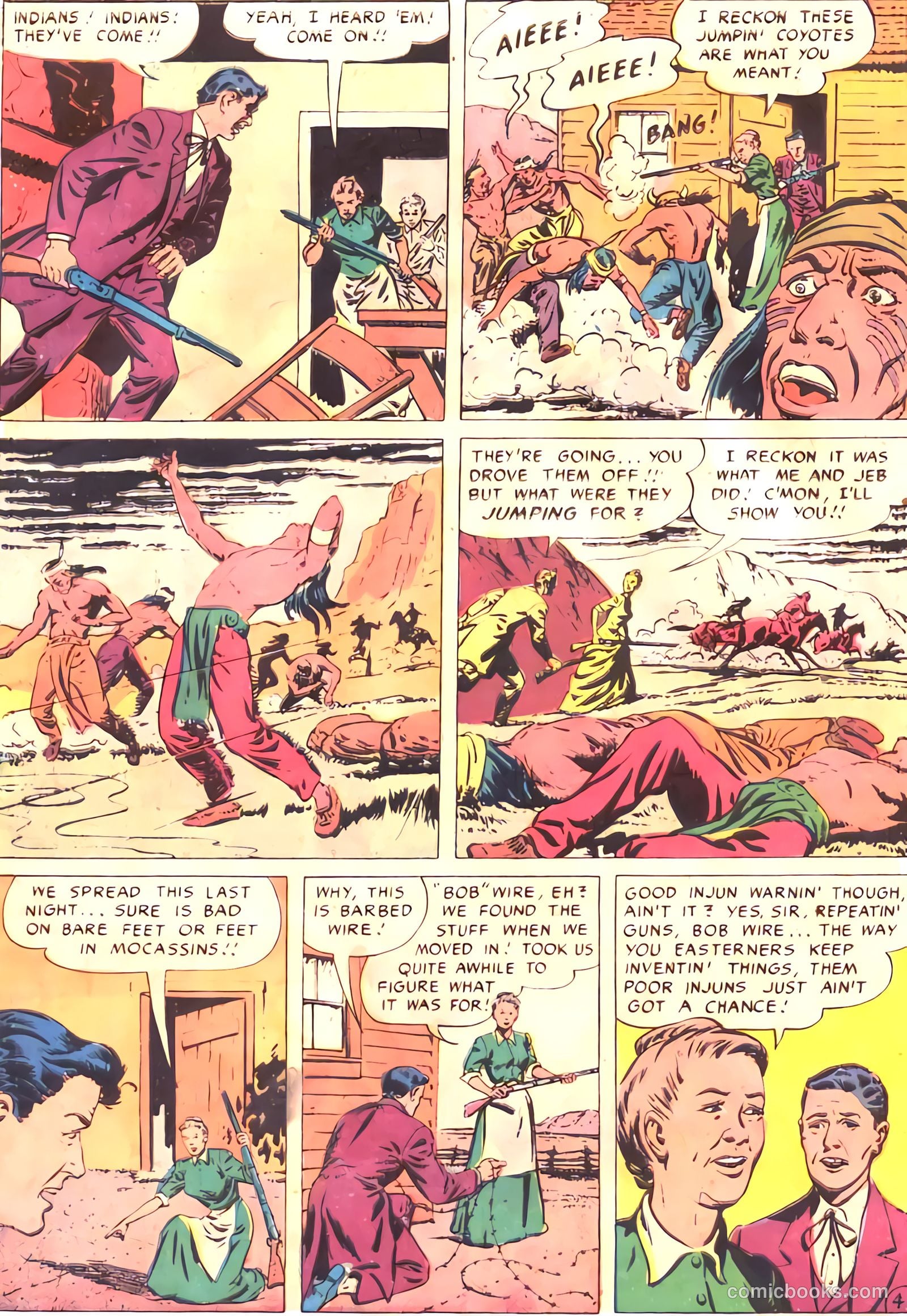 Dead-Eye Western Comics #6 (1949) — page 42 of 52