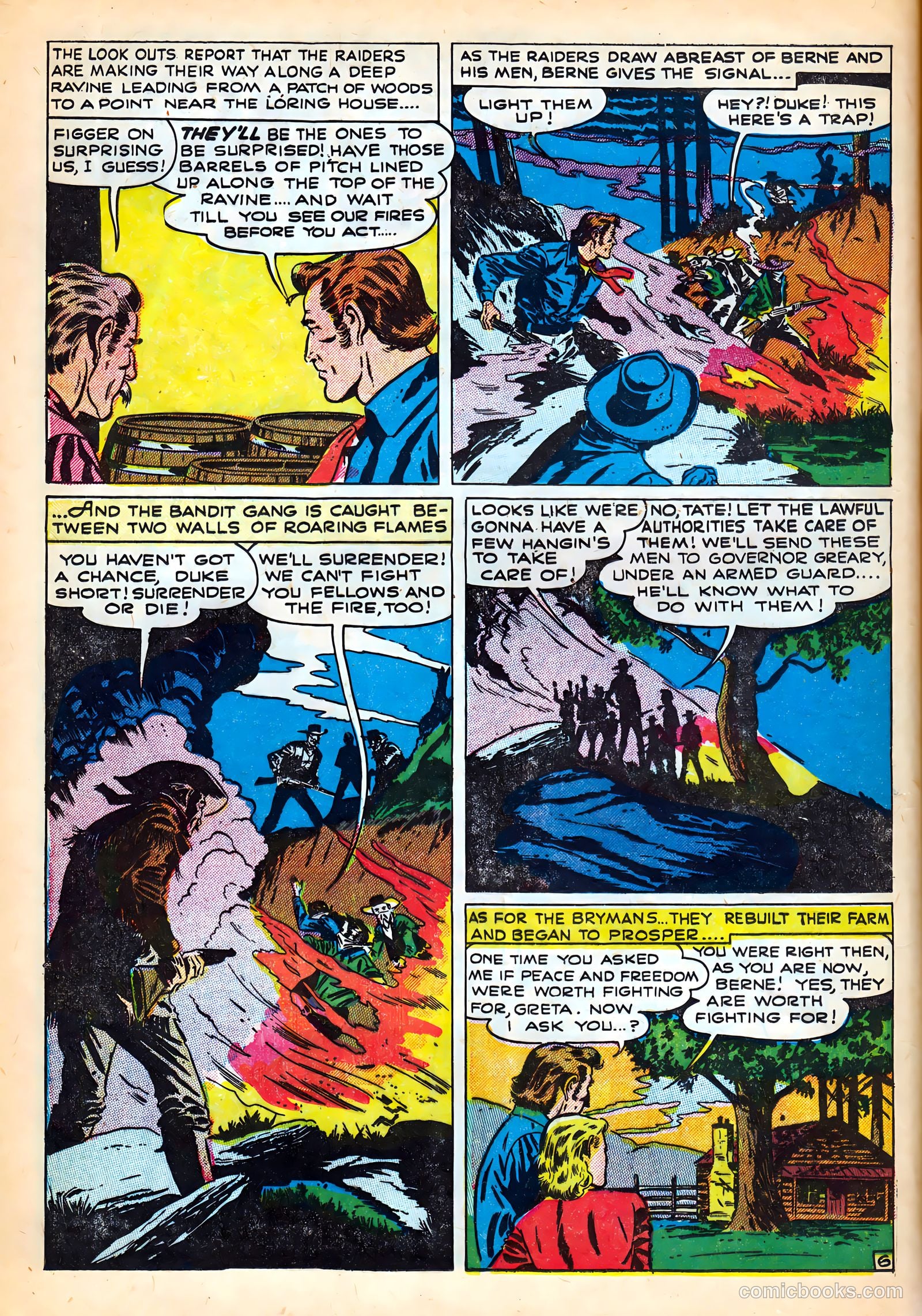 Dead-Eye Western Comics #7 (1949) — page 16 of 52