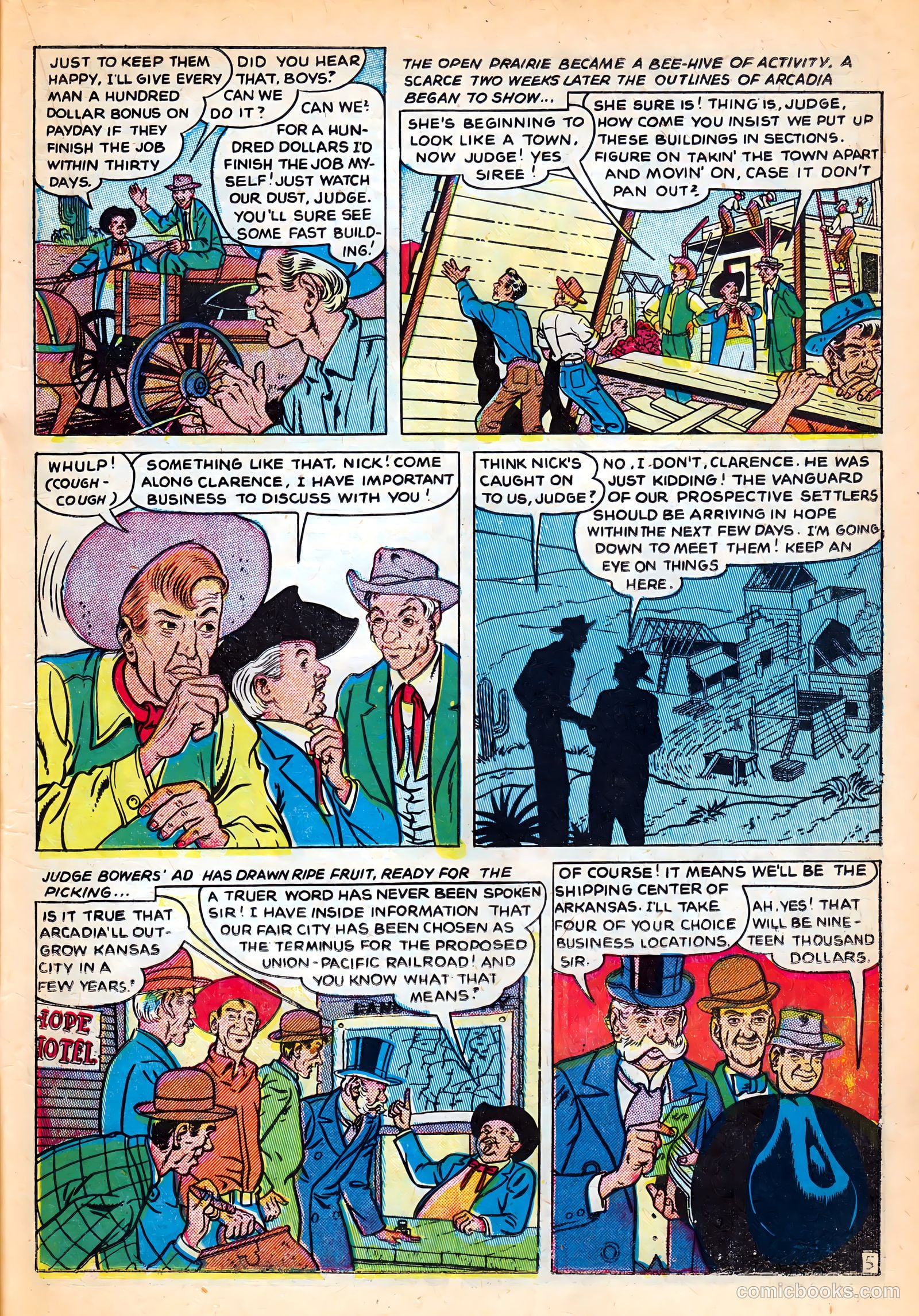 Dead-Eye Western Comics #7 (1949) — page 21 of 52