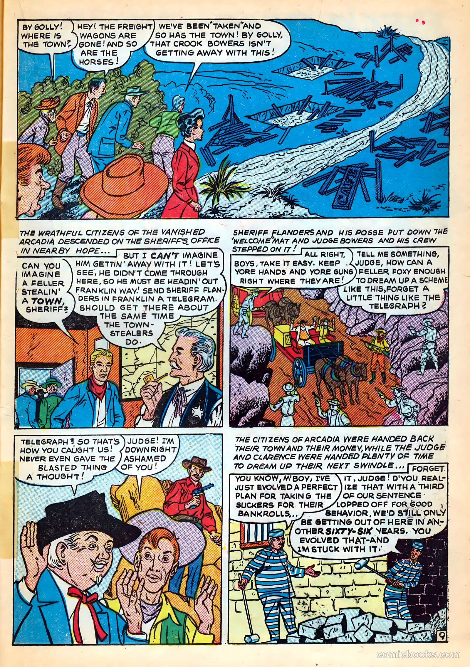 Dead-Eye Western Comics #7 (1949) — page 25 of 52