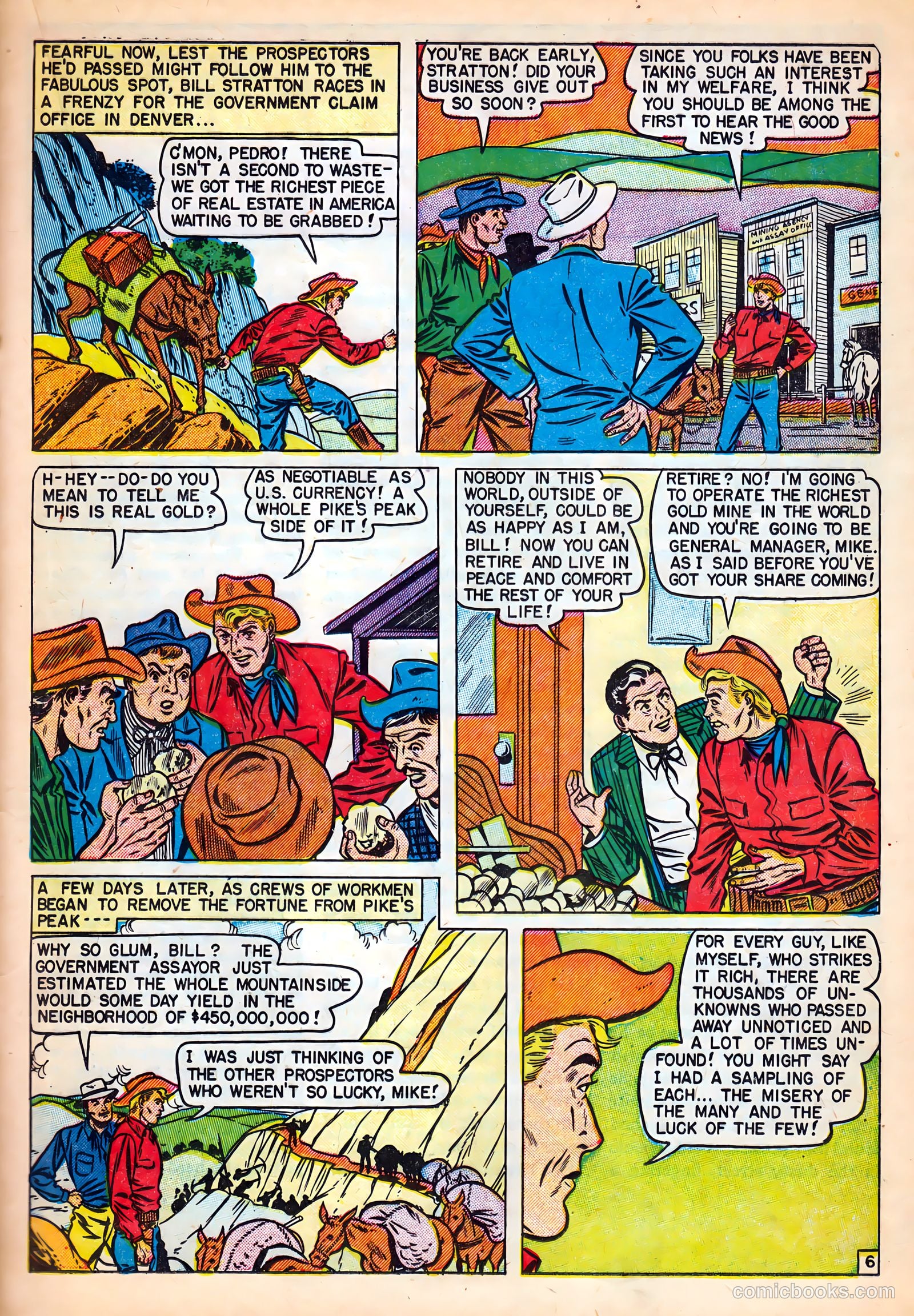 Dead-Eye Western Comics #7 (1949) — page 31 of 52