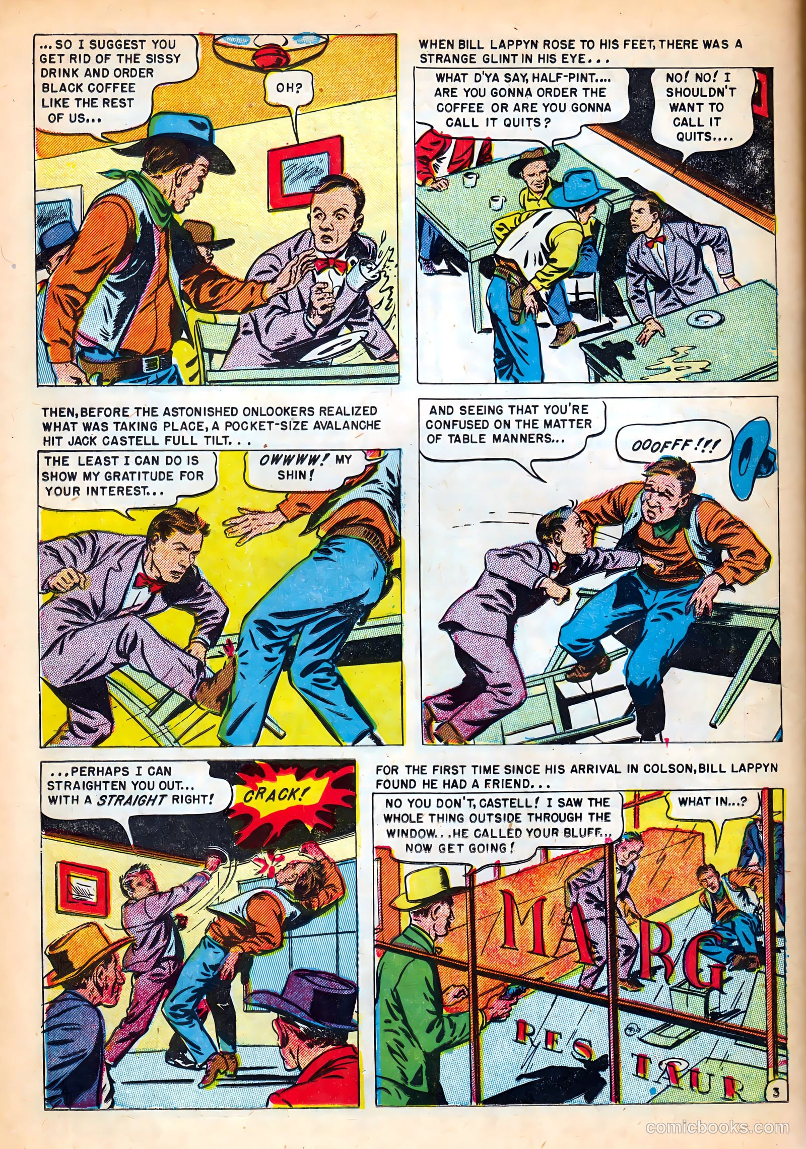 Dead-Eye Western Comics #7 (1949) — page 36 of 52