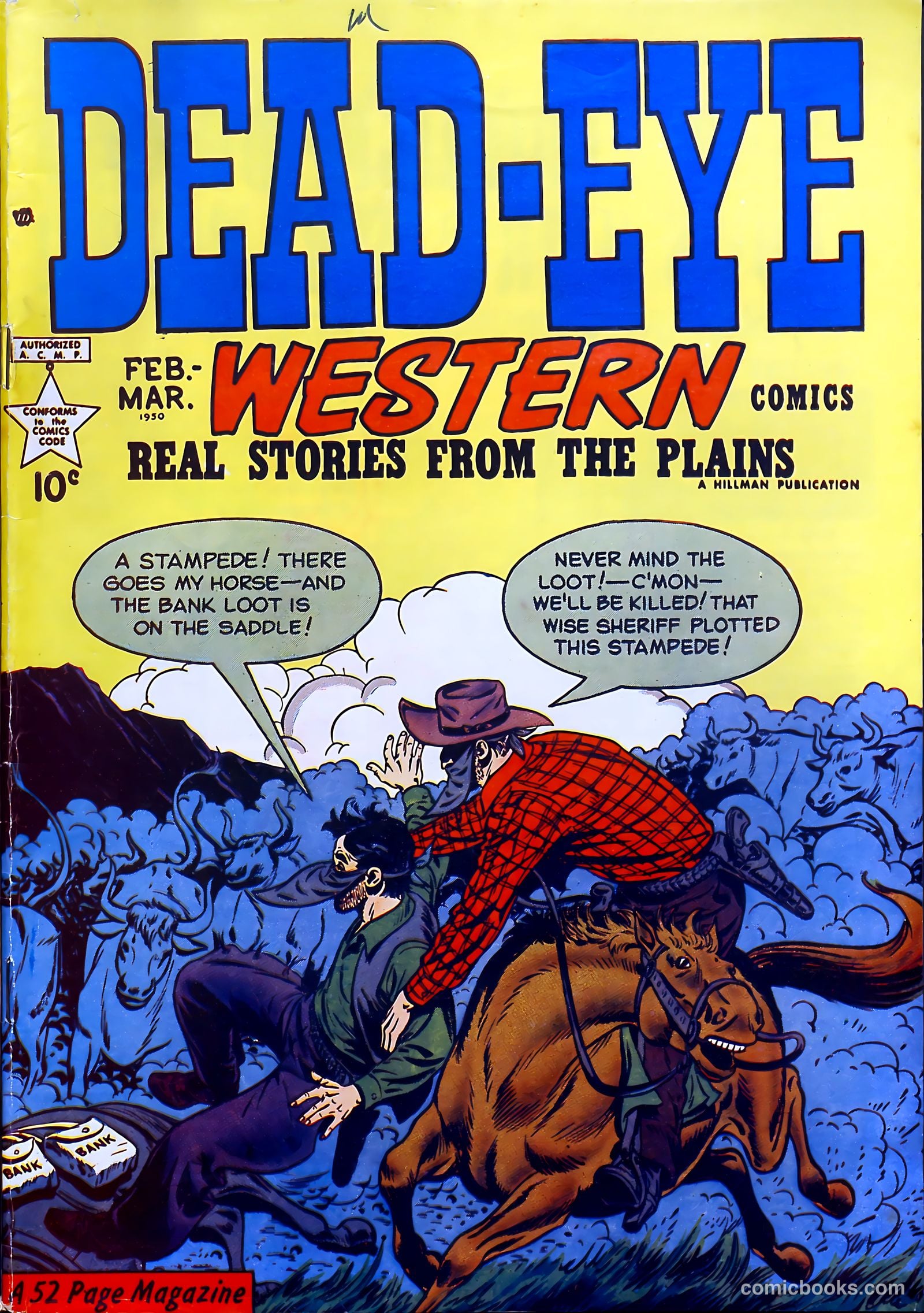 Dead-Eye Western Comics #8
