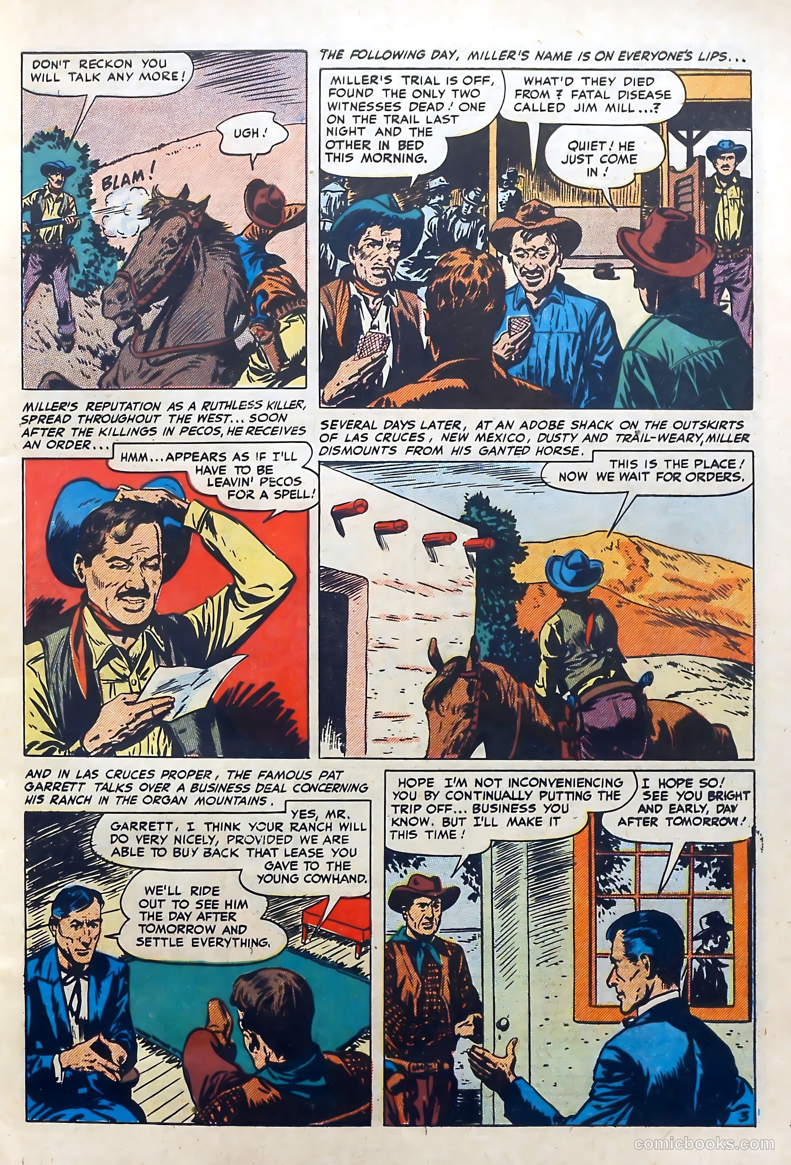 Dead-Eye Western Comics #8 (1950) — page 5 of 52