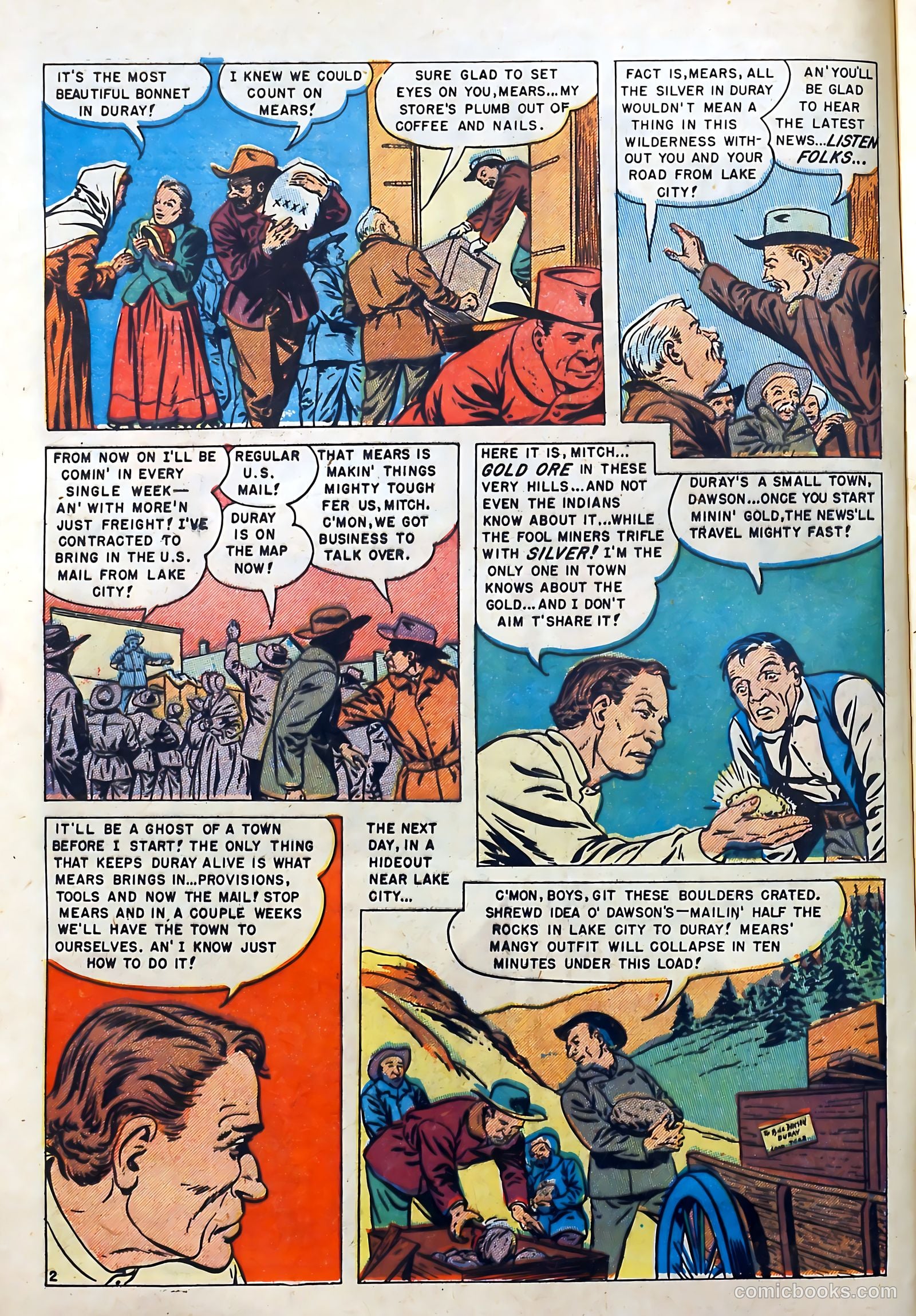 Dead-Eye Western Comics #8 (1950) — page 14 of 52