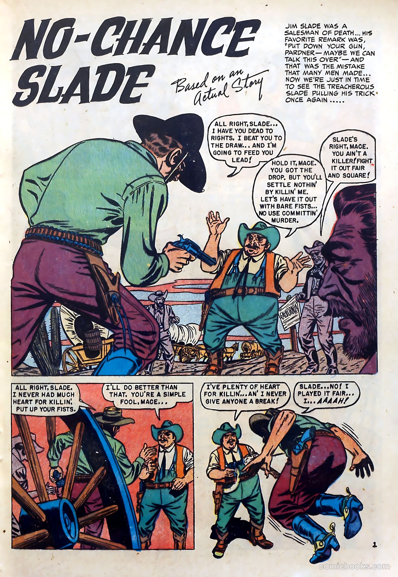 Dead-Eye Western Comics #8 (1950) — page 21 of 52