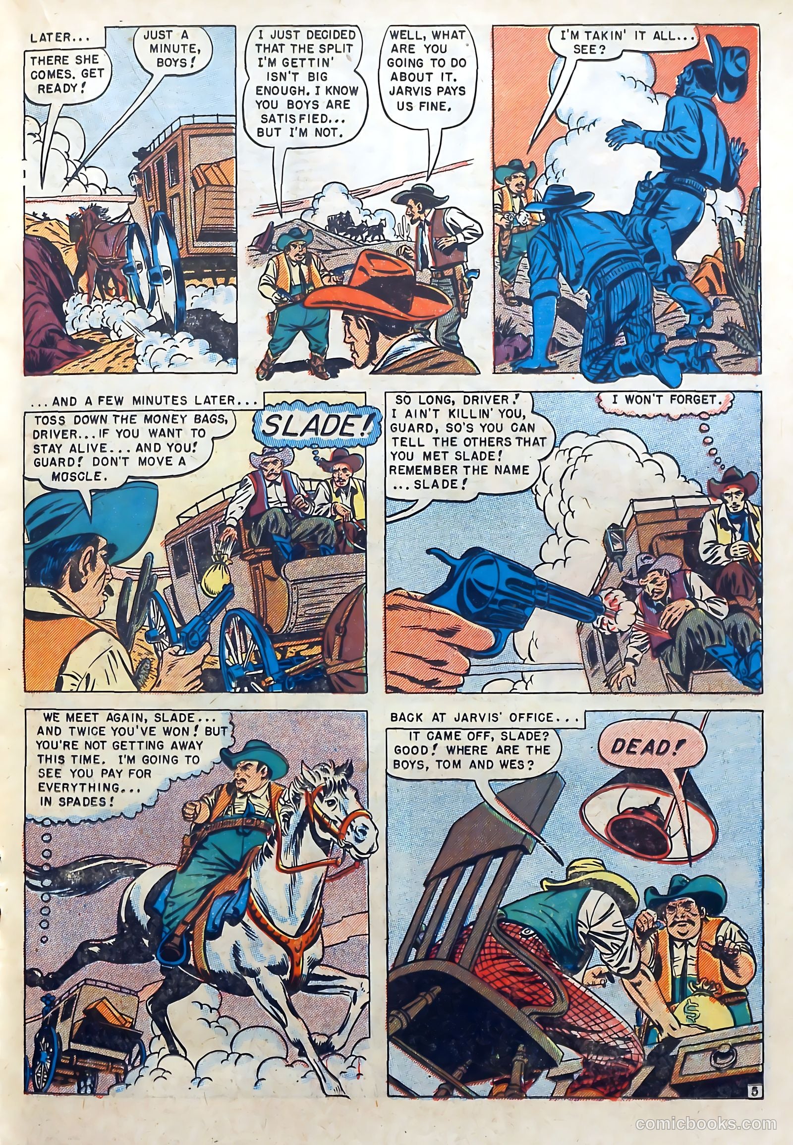 Dead-Eye Western Comics #8 (1950) — page 25 of 52