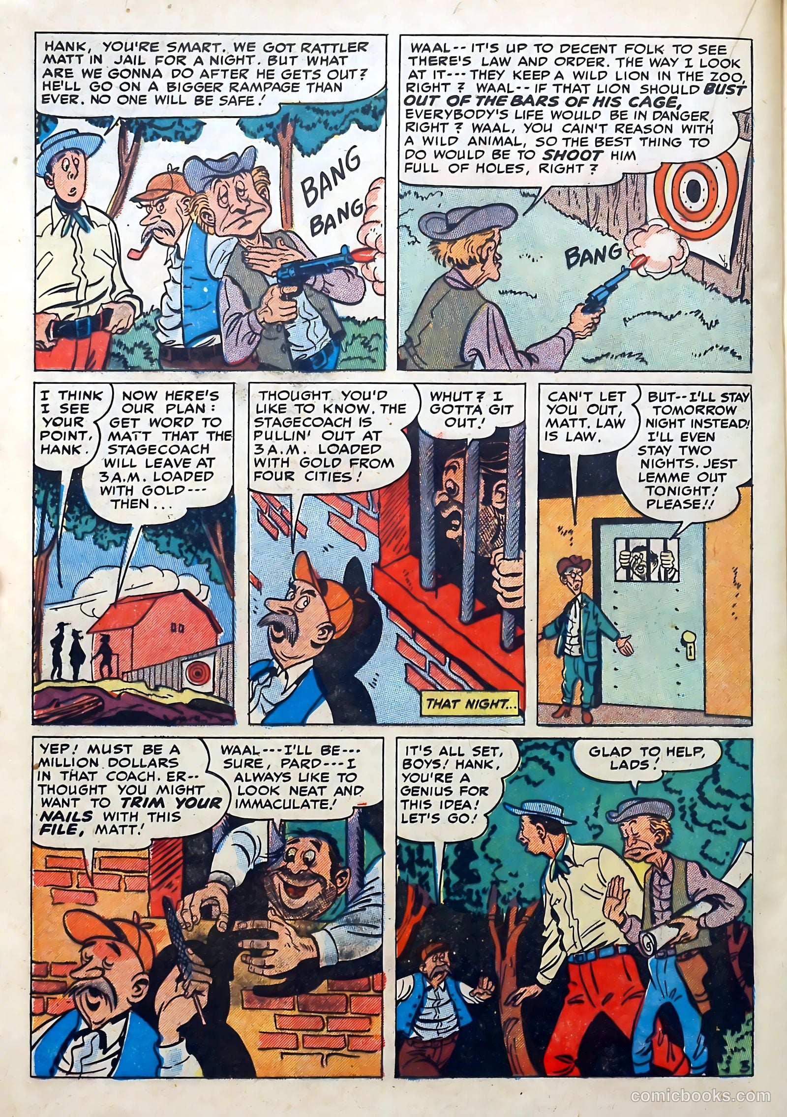 Dead-Eye Western Comics #8 (1950) — page 32 of 52