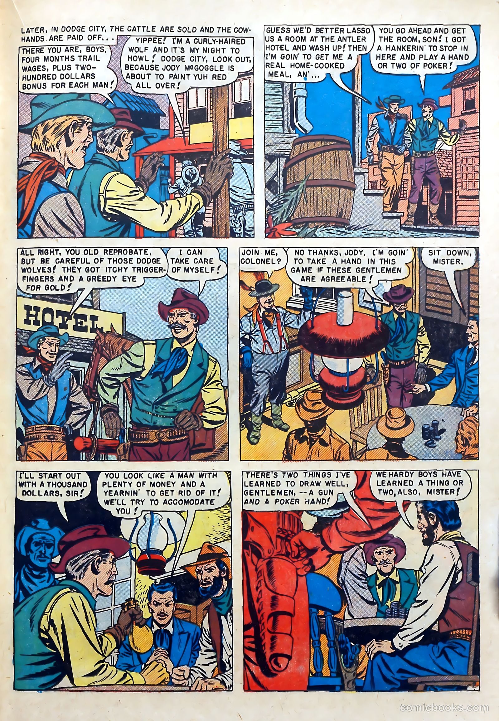 Dead-Eye Western Comics #8 (1950) — page 35 of 52