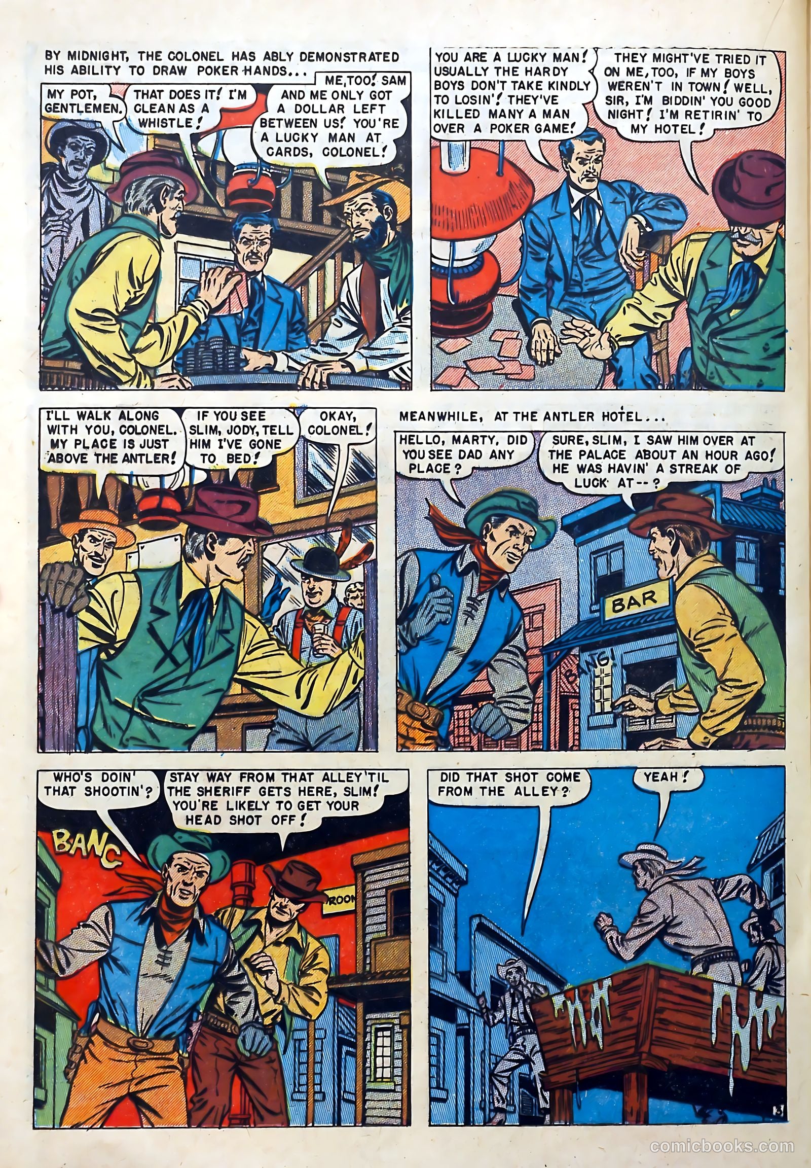 Dead-Eye Western Comics #8 (1950) — page 36 of 52