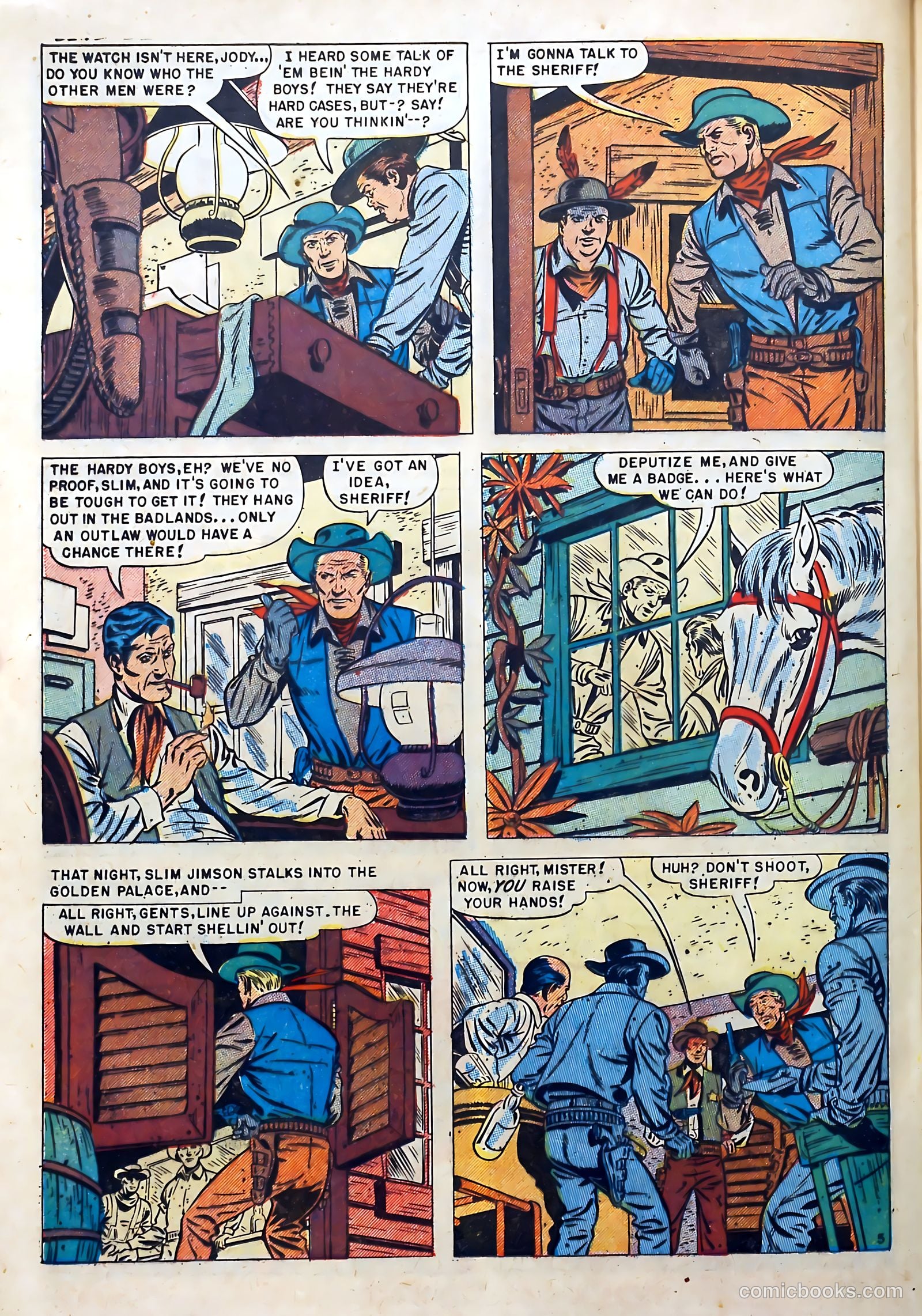Dead-Eye Western Comics #8 (1950) — page 38 of 52