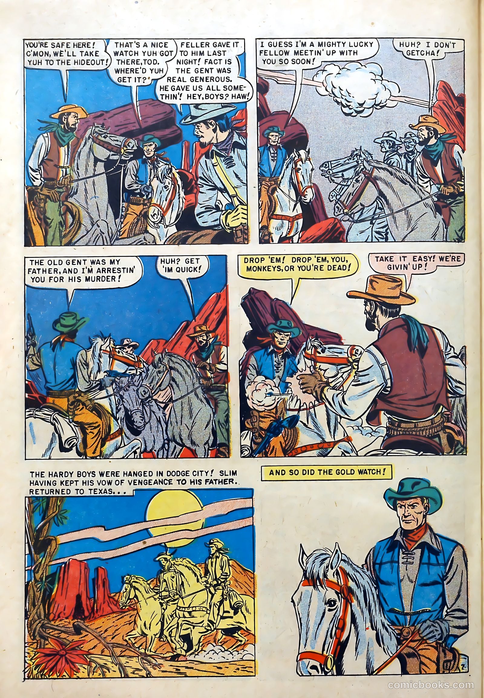 Dead-Eye Western Comics #8 (1950) — page 40 of 52