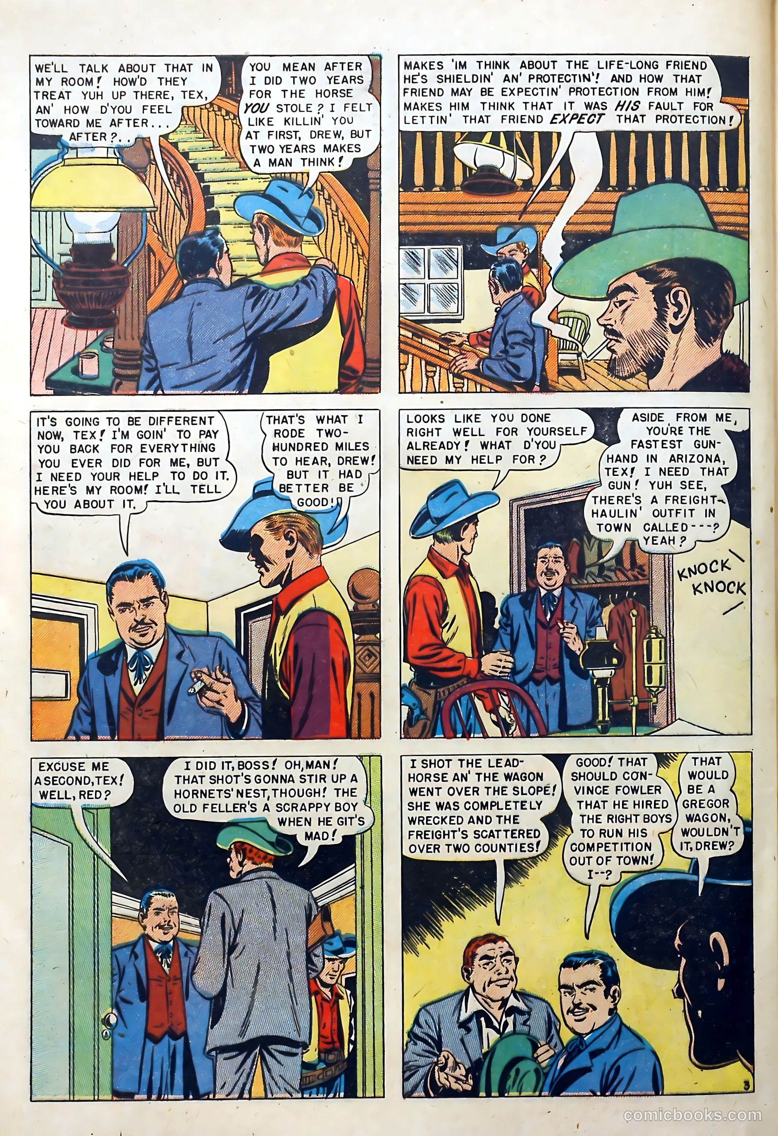 Dead-Eye Western Comics #8 (1950) — page 44 of 52