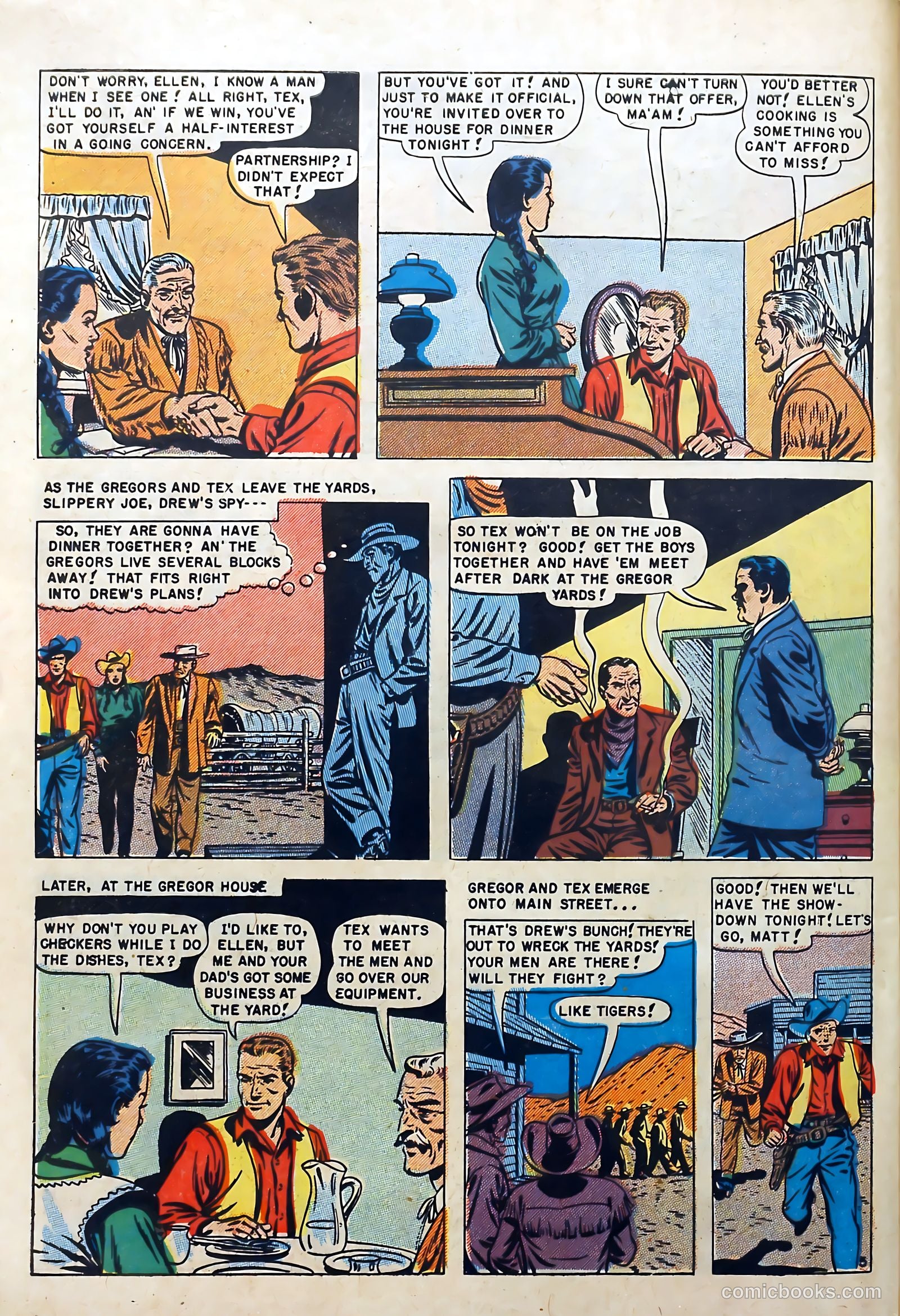 Dead-Eye Western Comics #8 (1950) — page 46 of 52