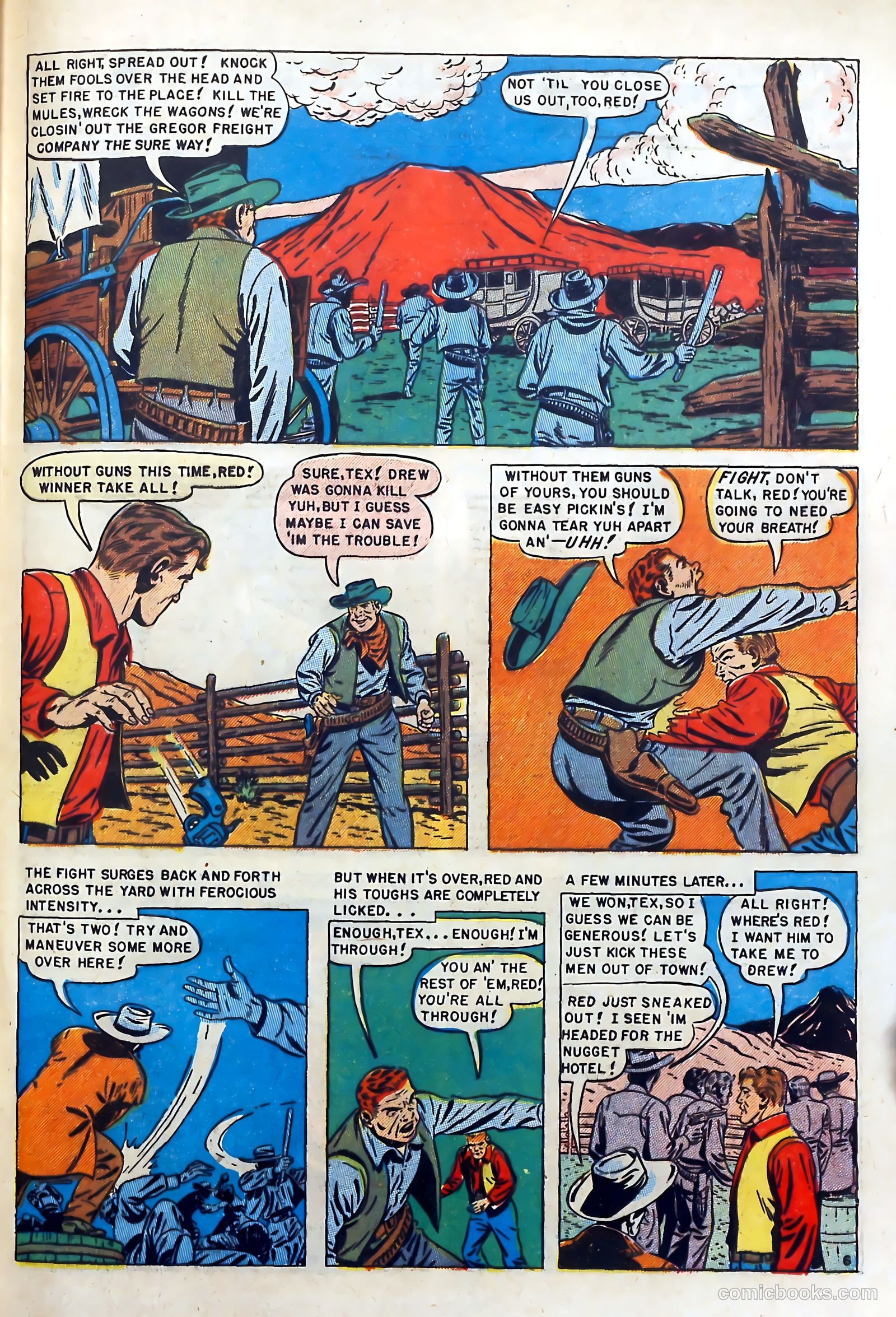 Dead-Eye Western Comics #8 (1950) — page 47 of 52