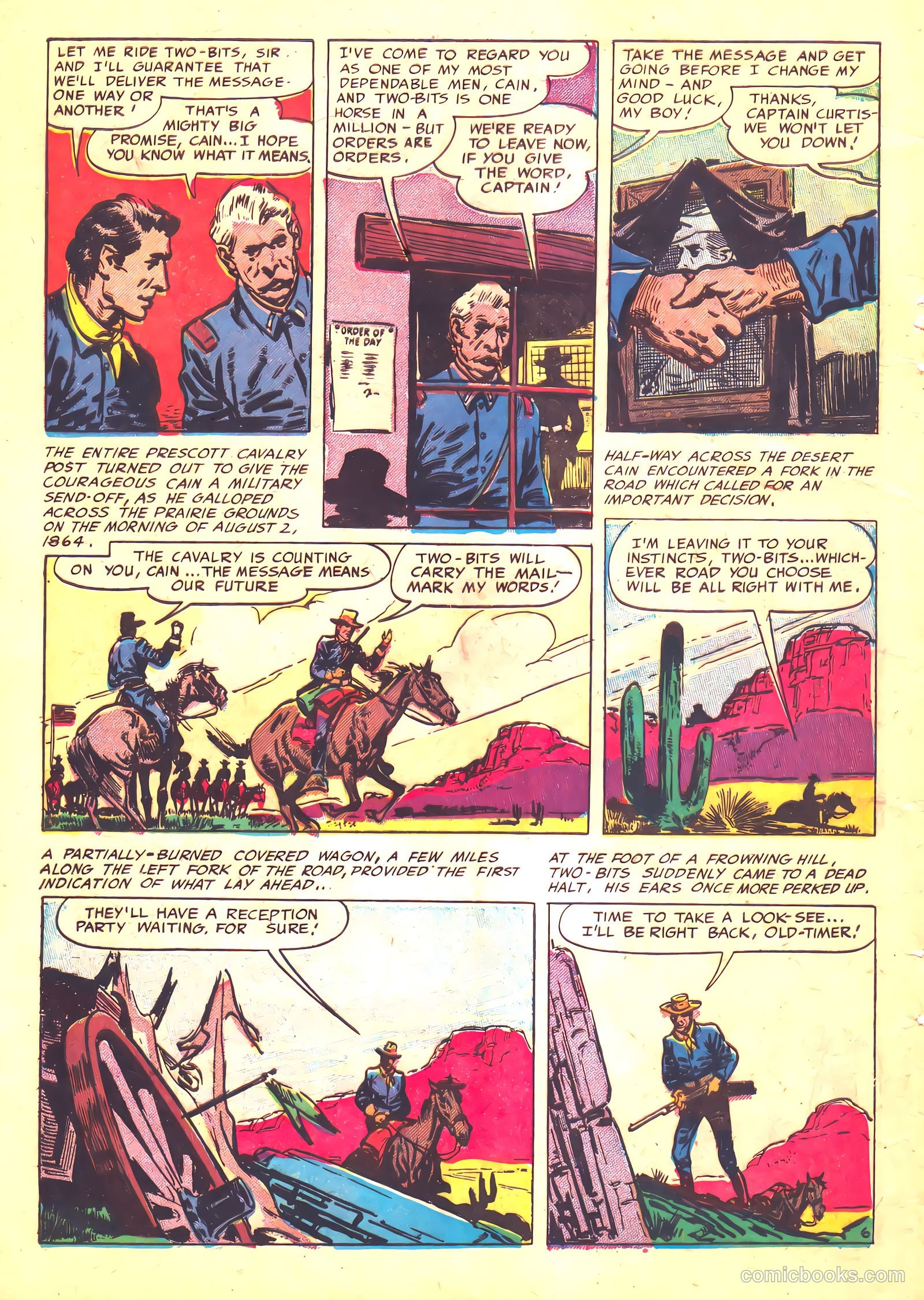 Dead-Eye Western Comics #9 (1950) — page 8 of 52