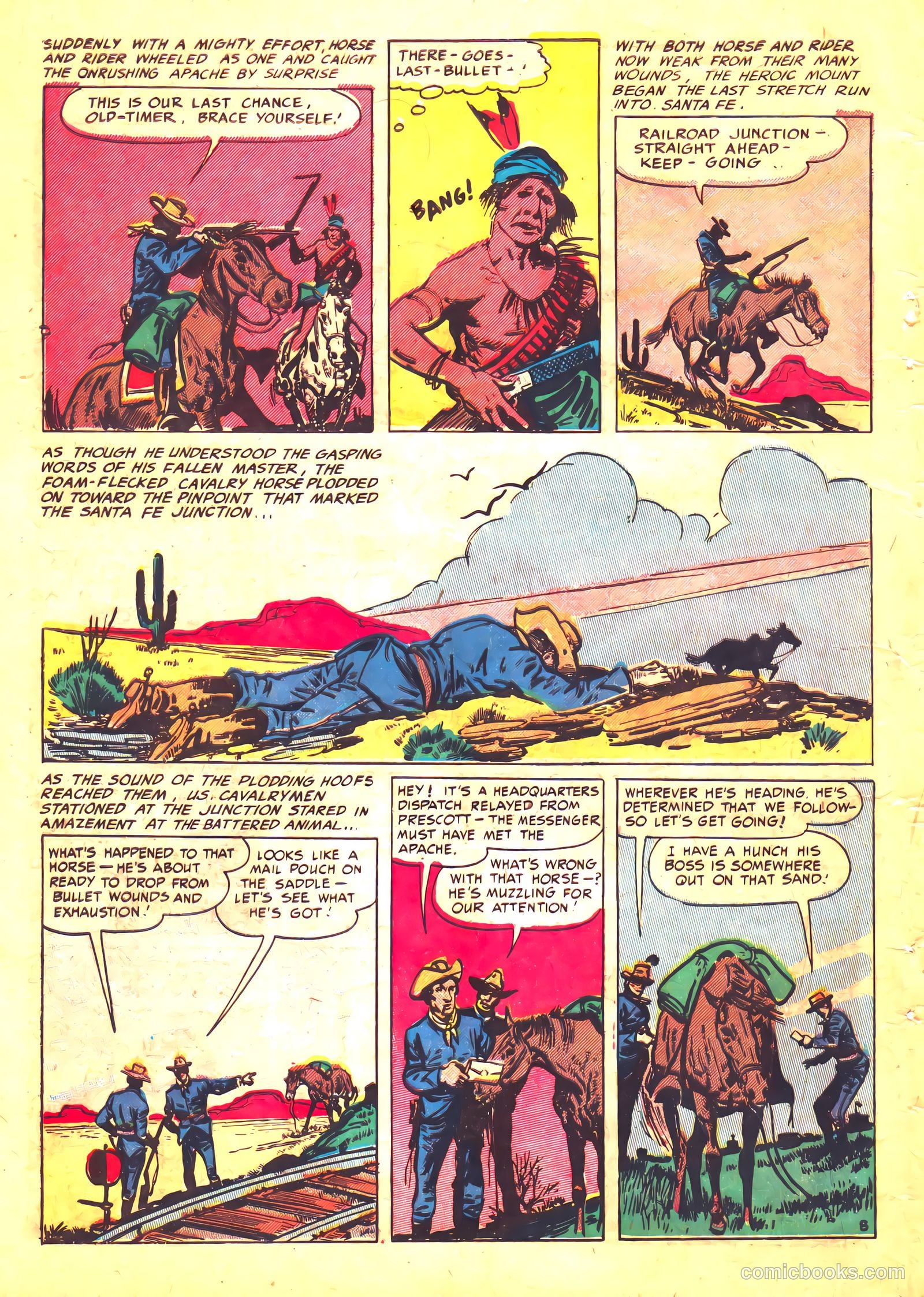 Dead-Eye Western Comics #9 (1950) — page 10 of 52