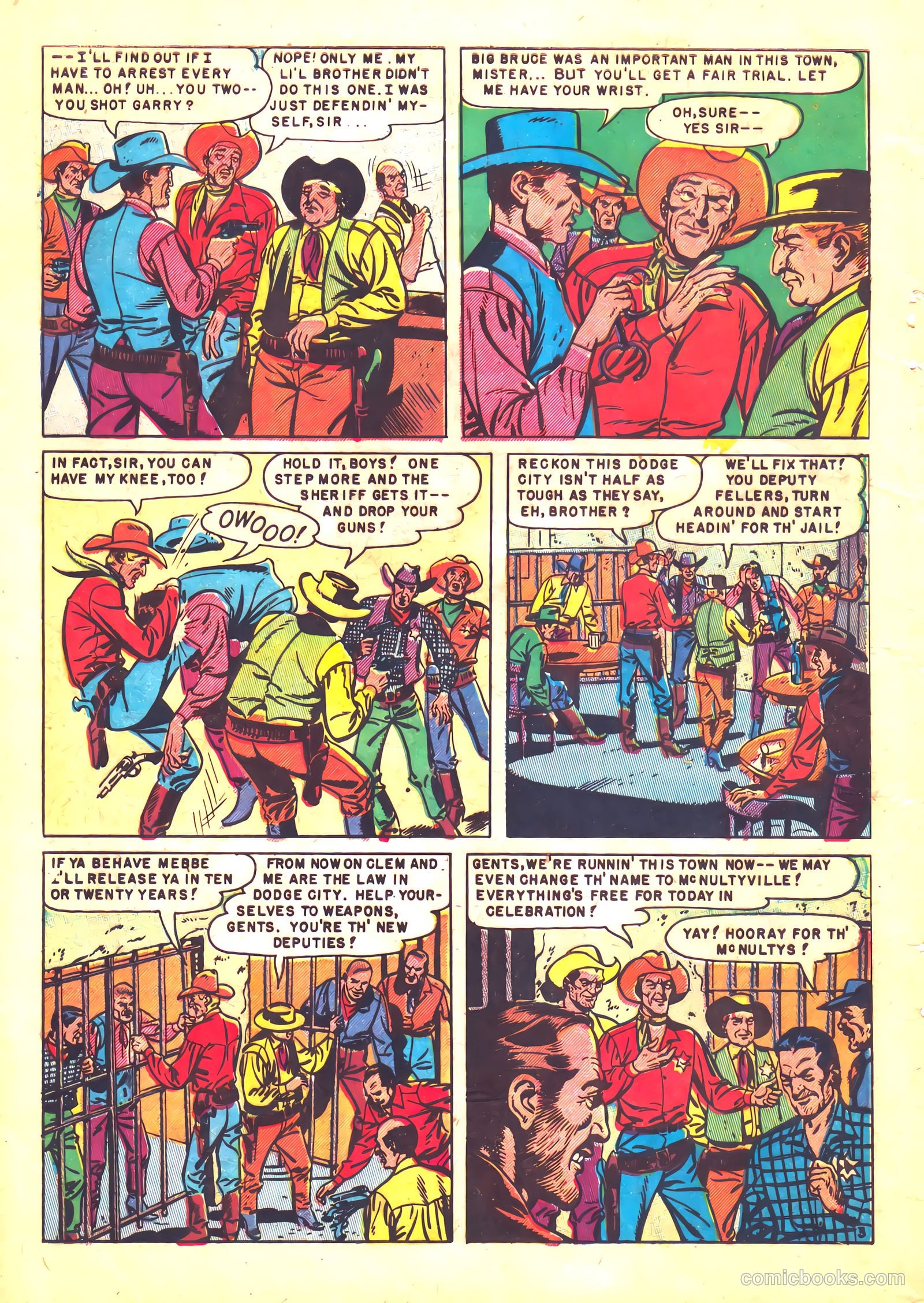 Dead-Eye Western Comics #9 (1950) — page 14 of 52
