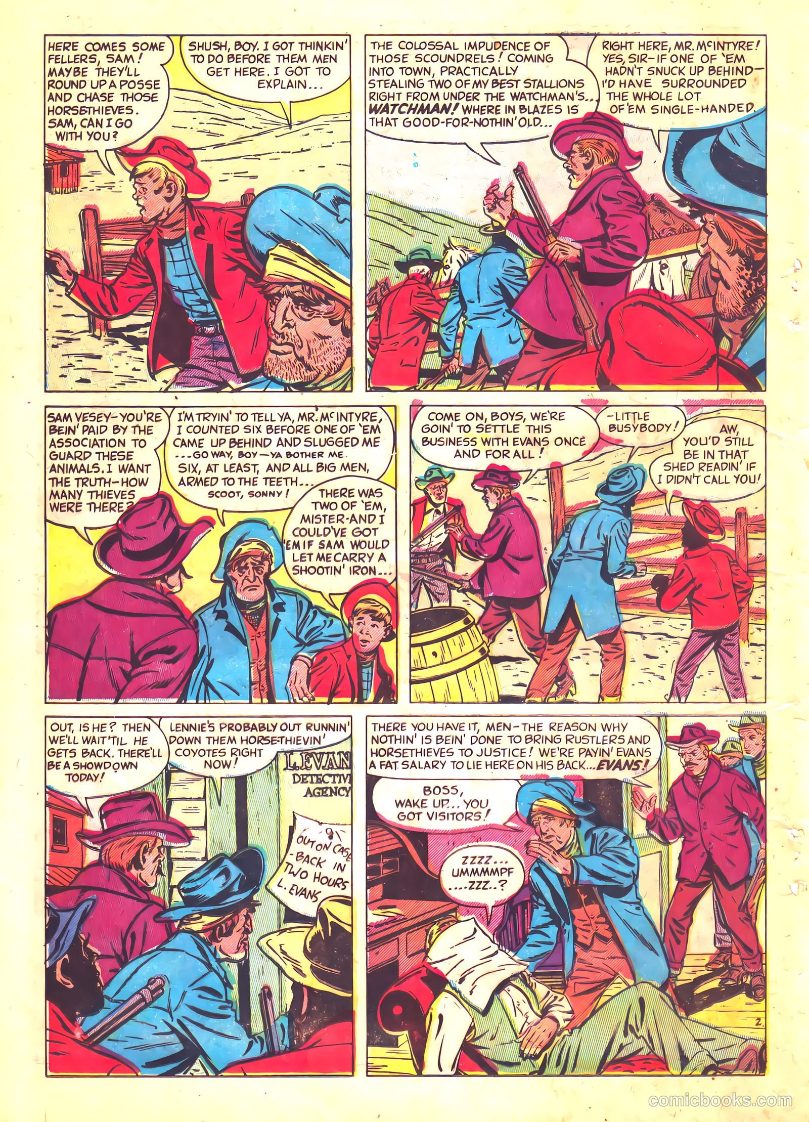Dead-Eye Western Comics #9 (1950) — page 20 of 52