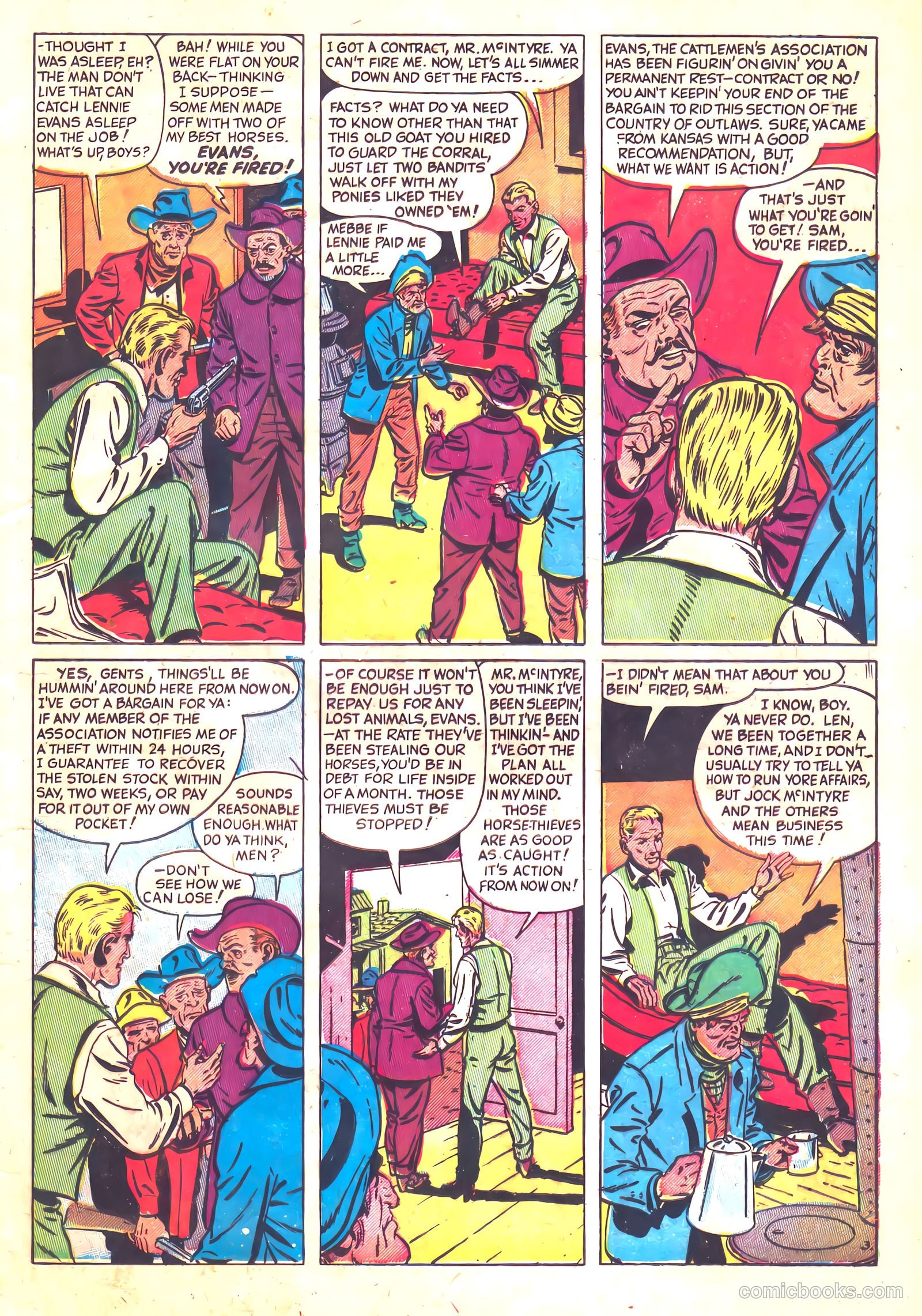 Dead-Eye Western Comics #9 (1950) — page 21 of 52