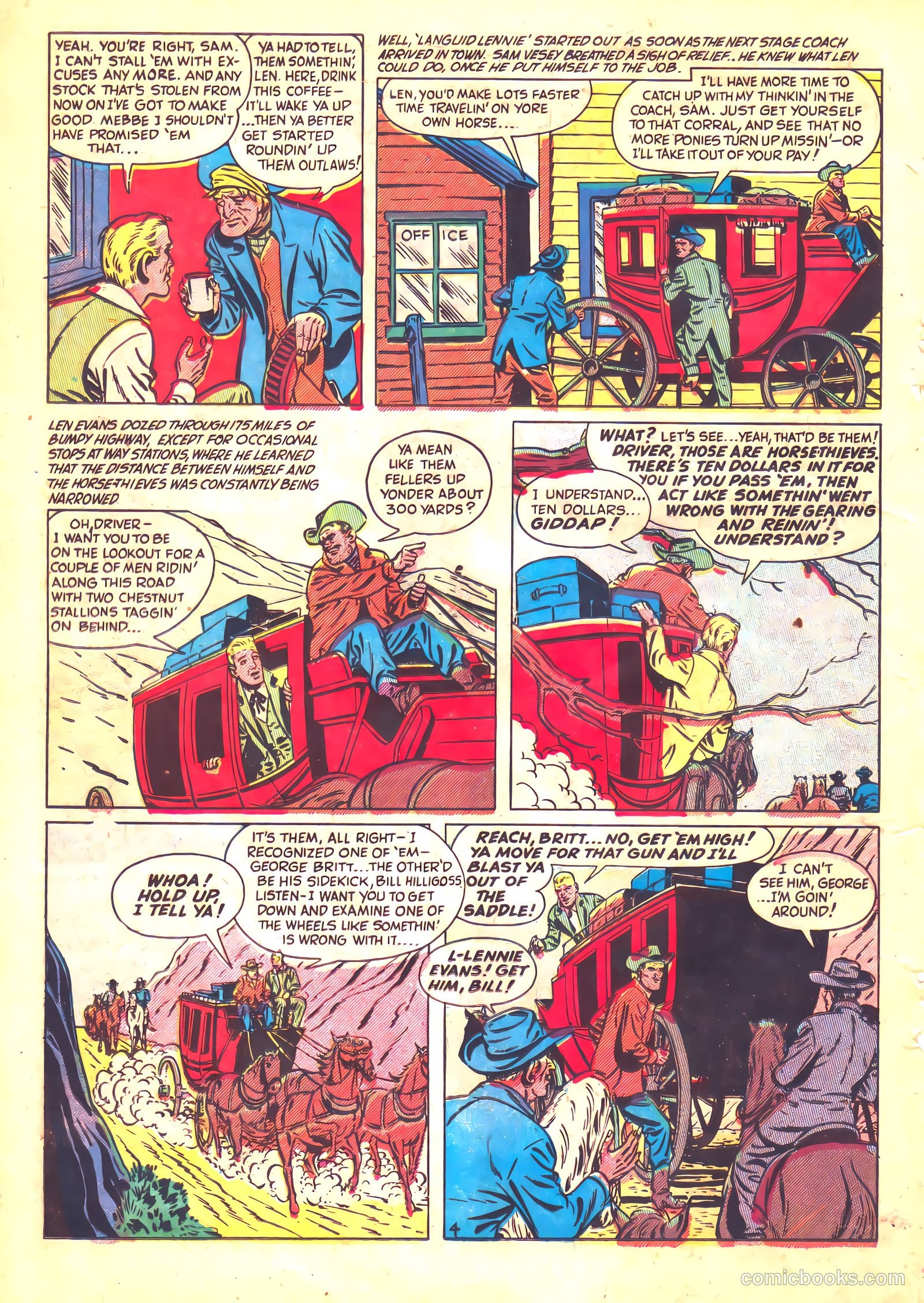 Dead-Eye Western Comics #9 (1950) — page 22 of 52