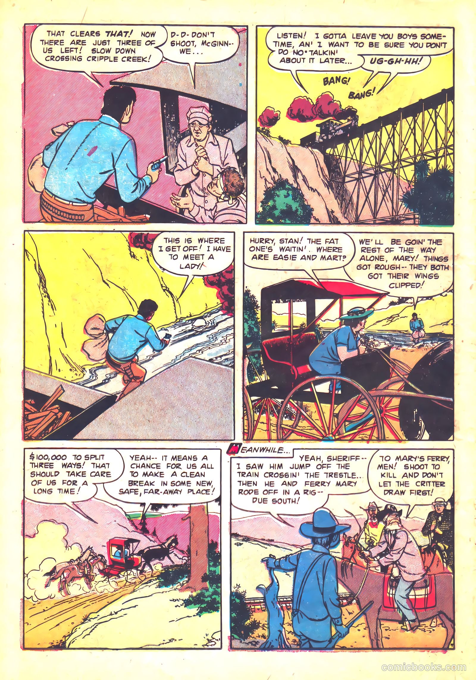 Dead-Eye Western Comics #9 (1950) — page 34 of 52