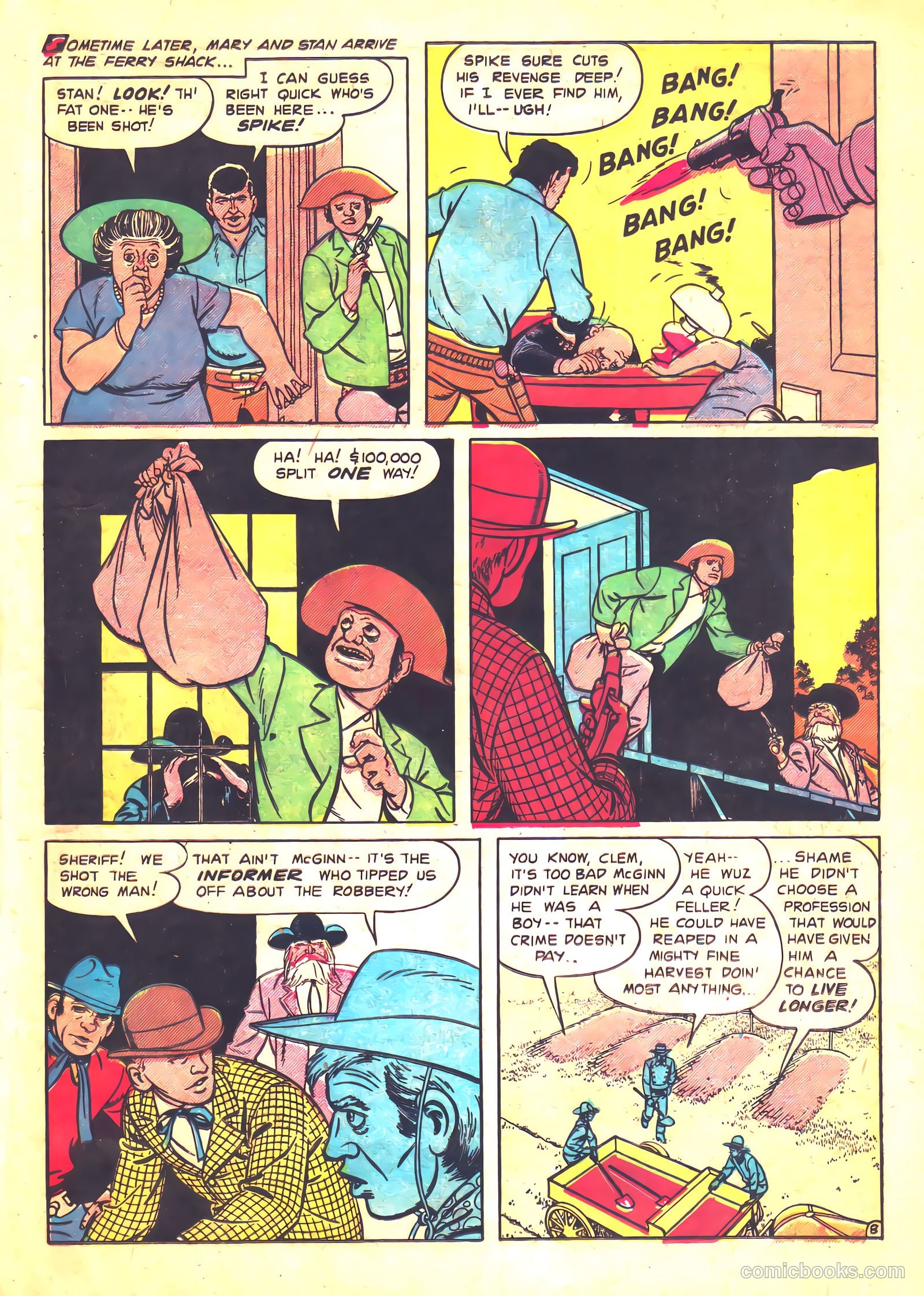 Dead-Eye Western Comics #9 (1950) — page 35 of 52
