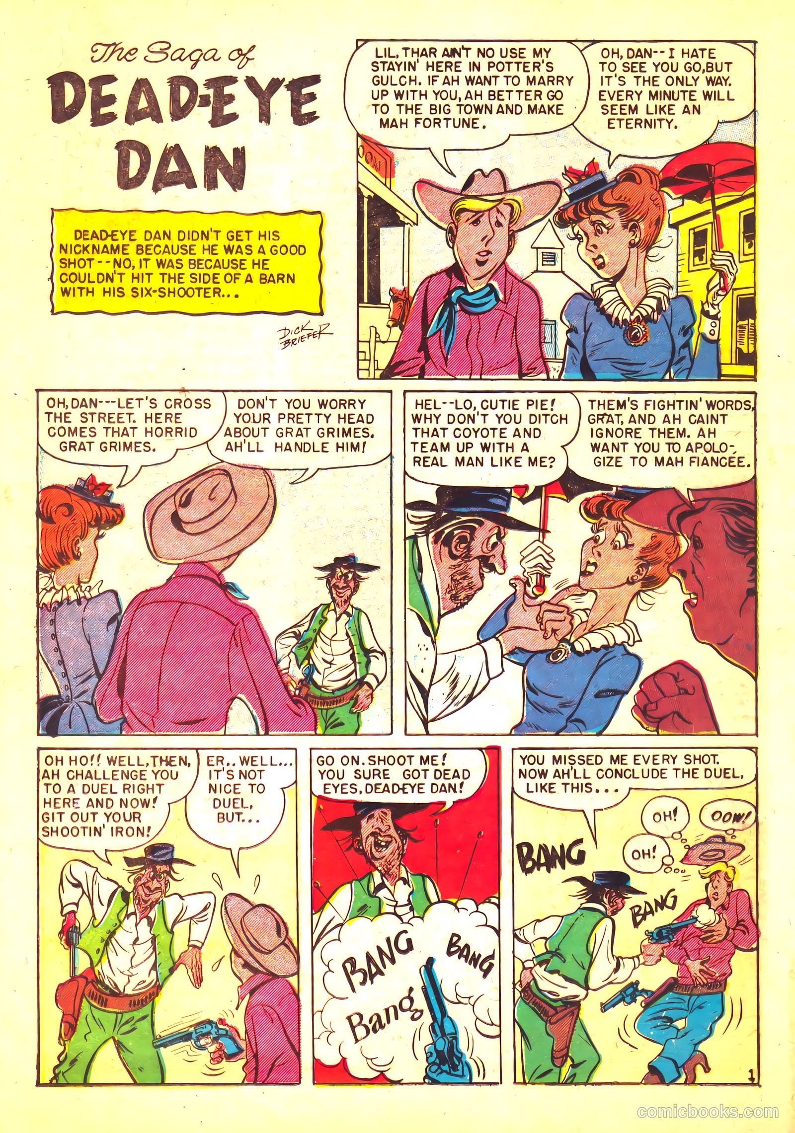 Dead-Eye Western Comics #9 (1950) — page 38 of 52