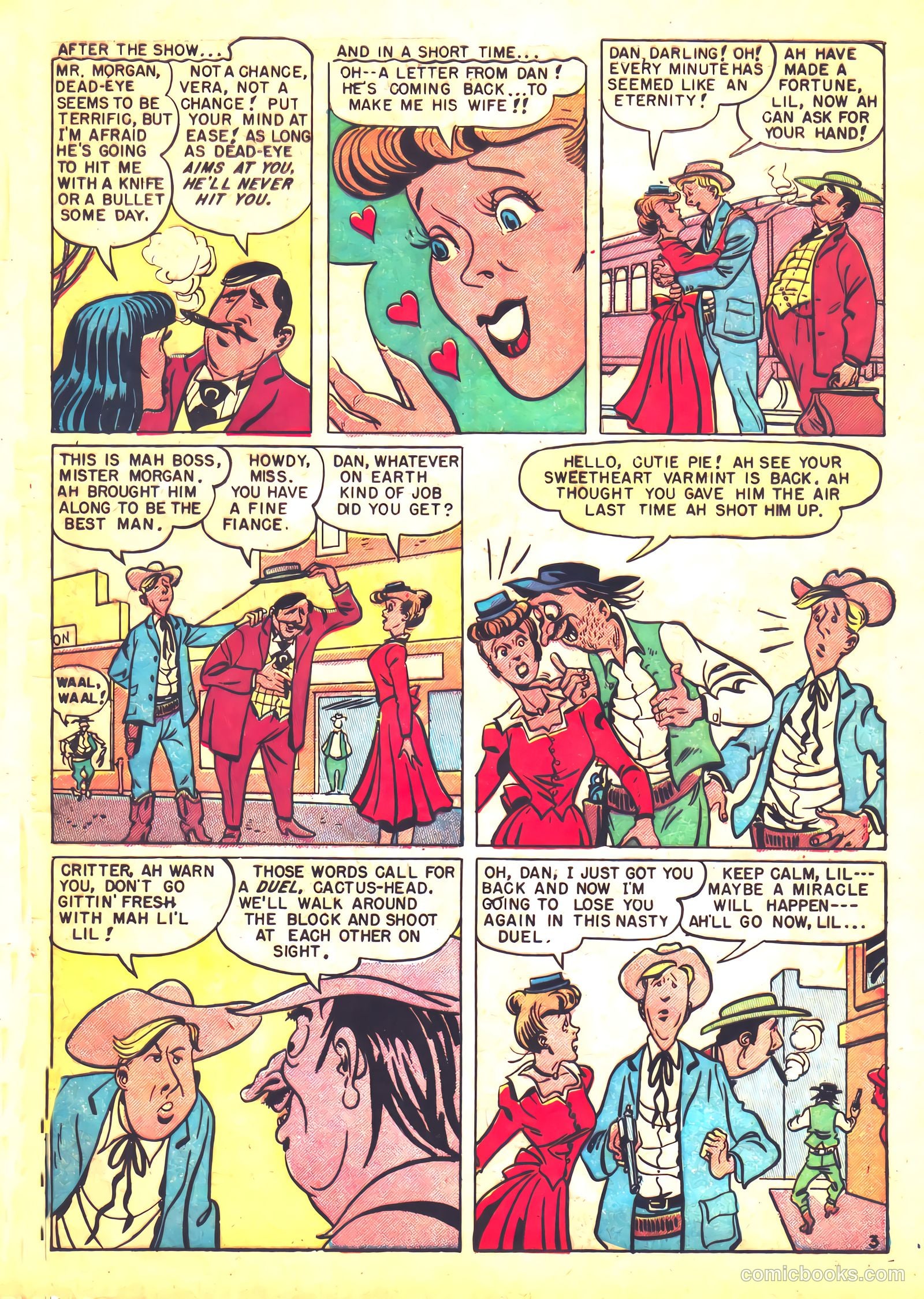 Dead-Eye Western Comics #9 (1950) — page 41 of 52