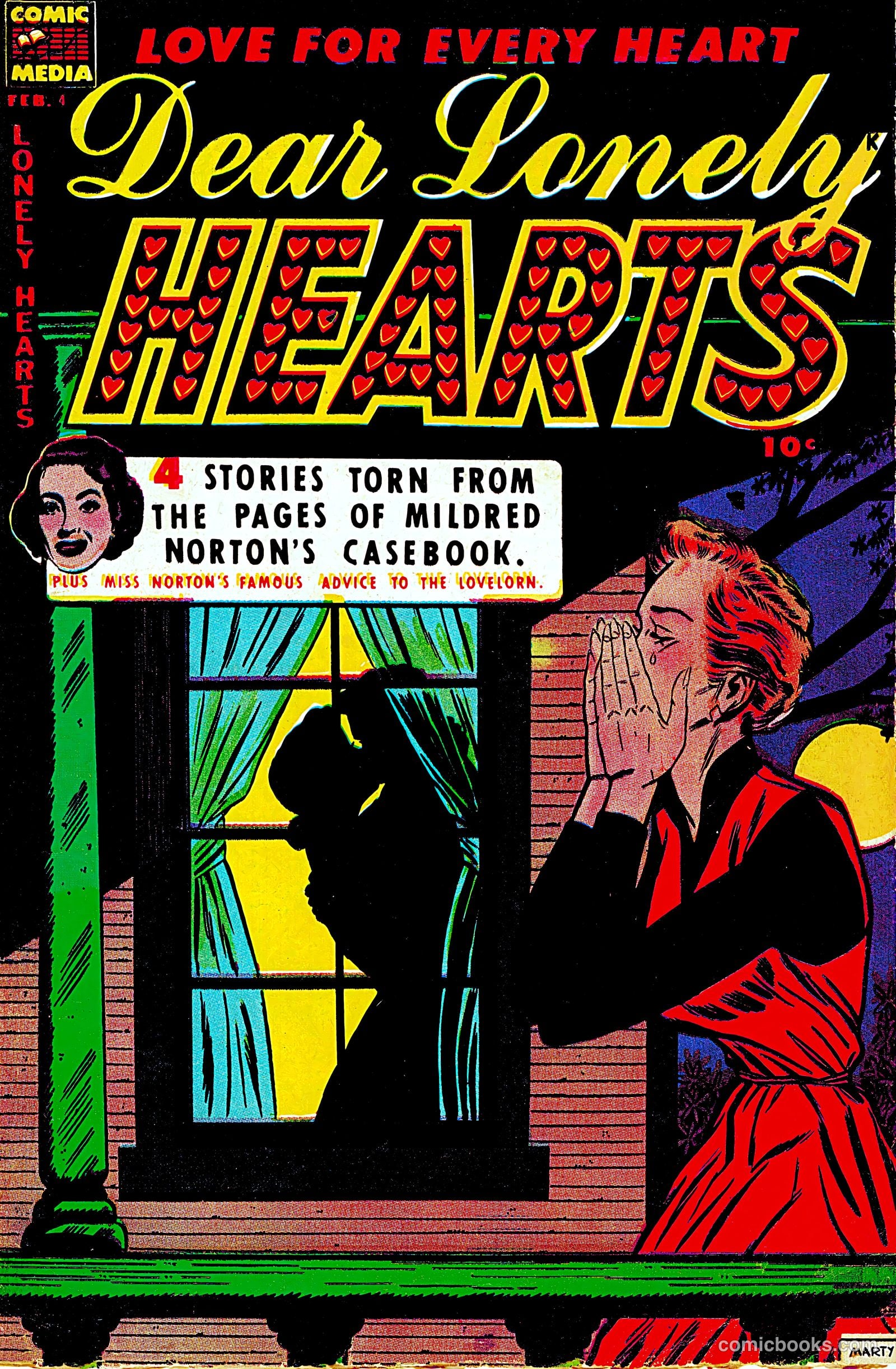 Dear Lonely Hearts #4 cover