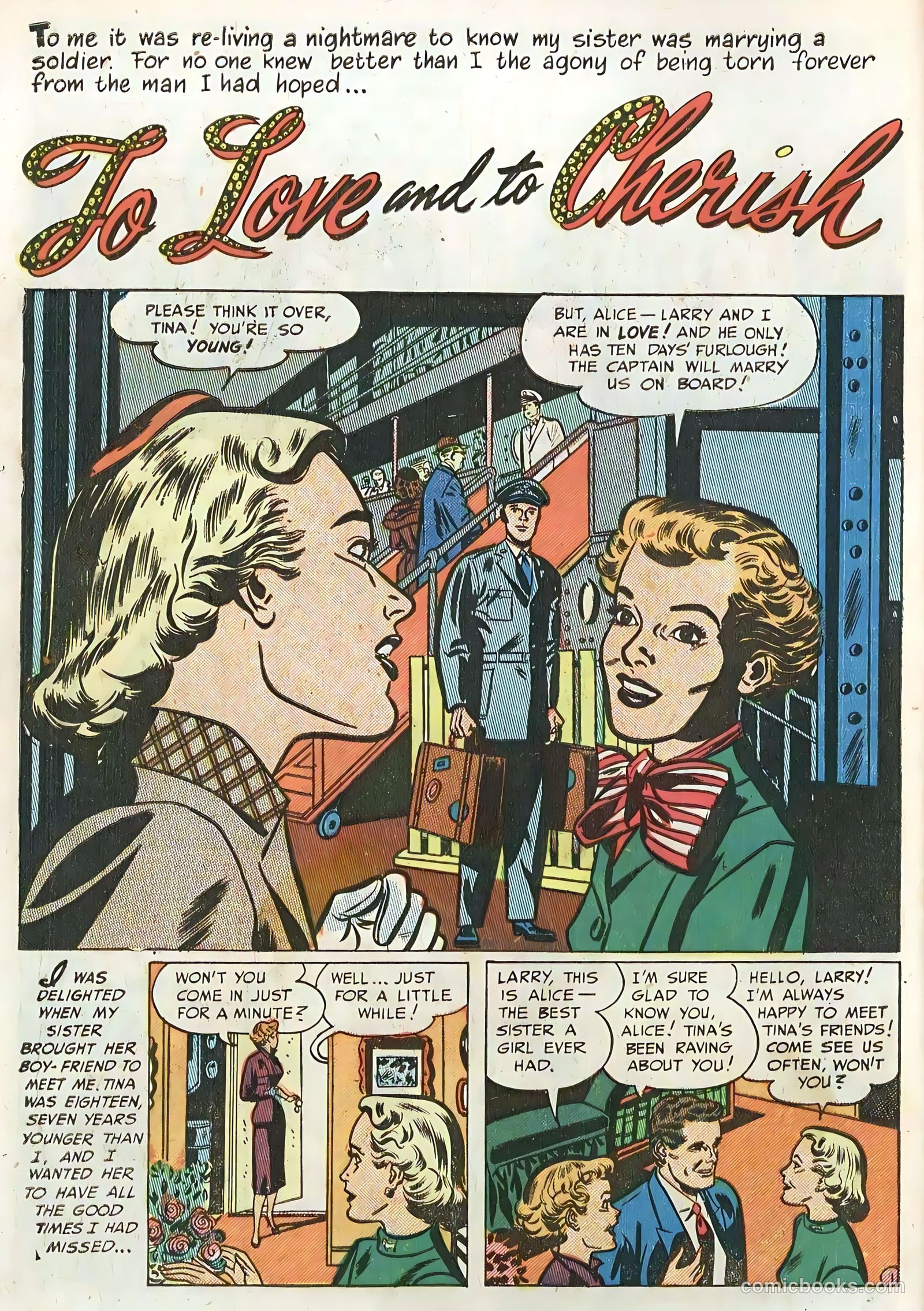 Dearly Beloved #1 (1952) — page 11