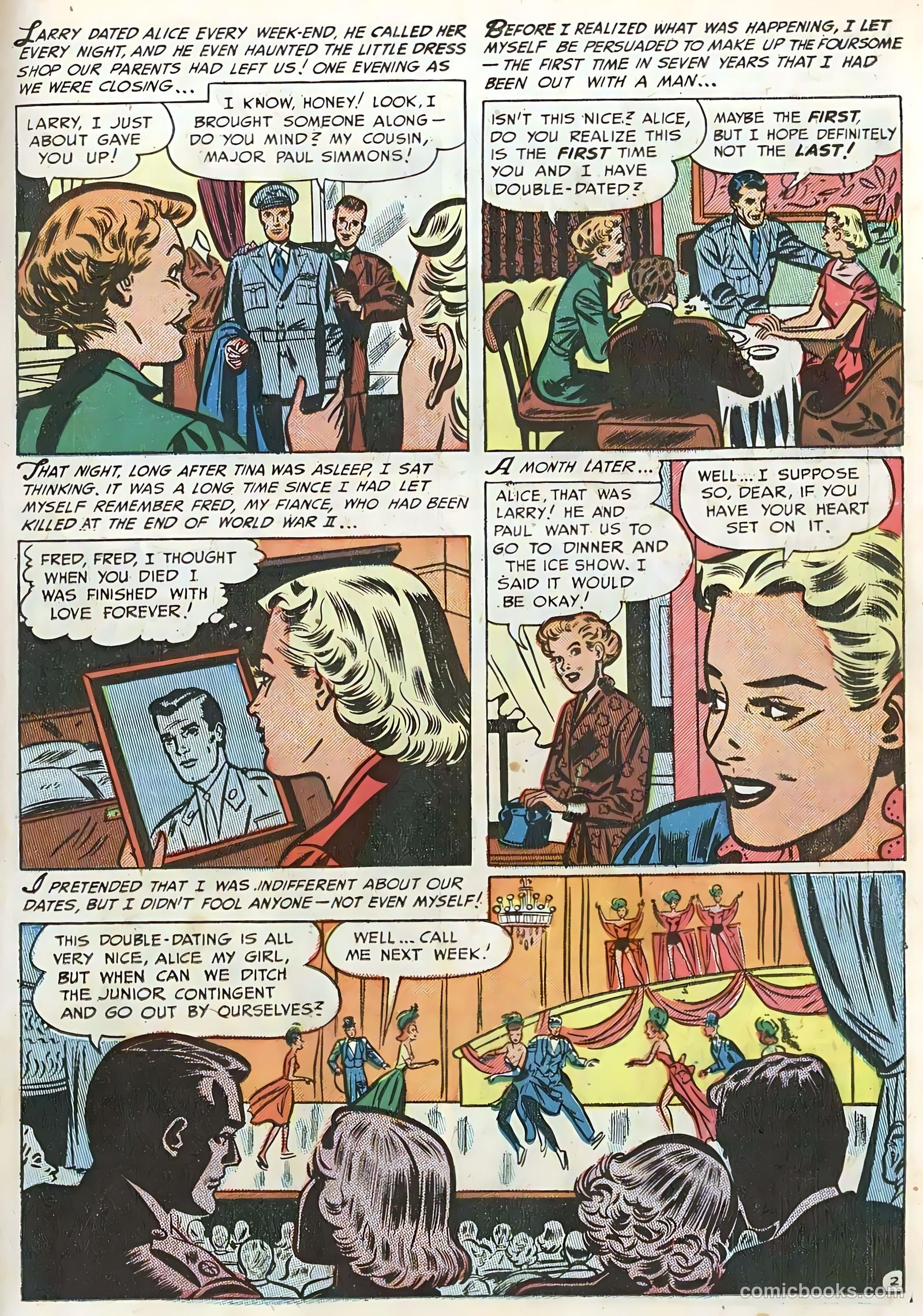 Dearly Beloved #1 (1952) — page 12