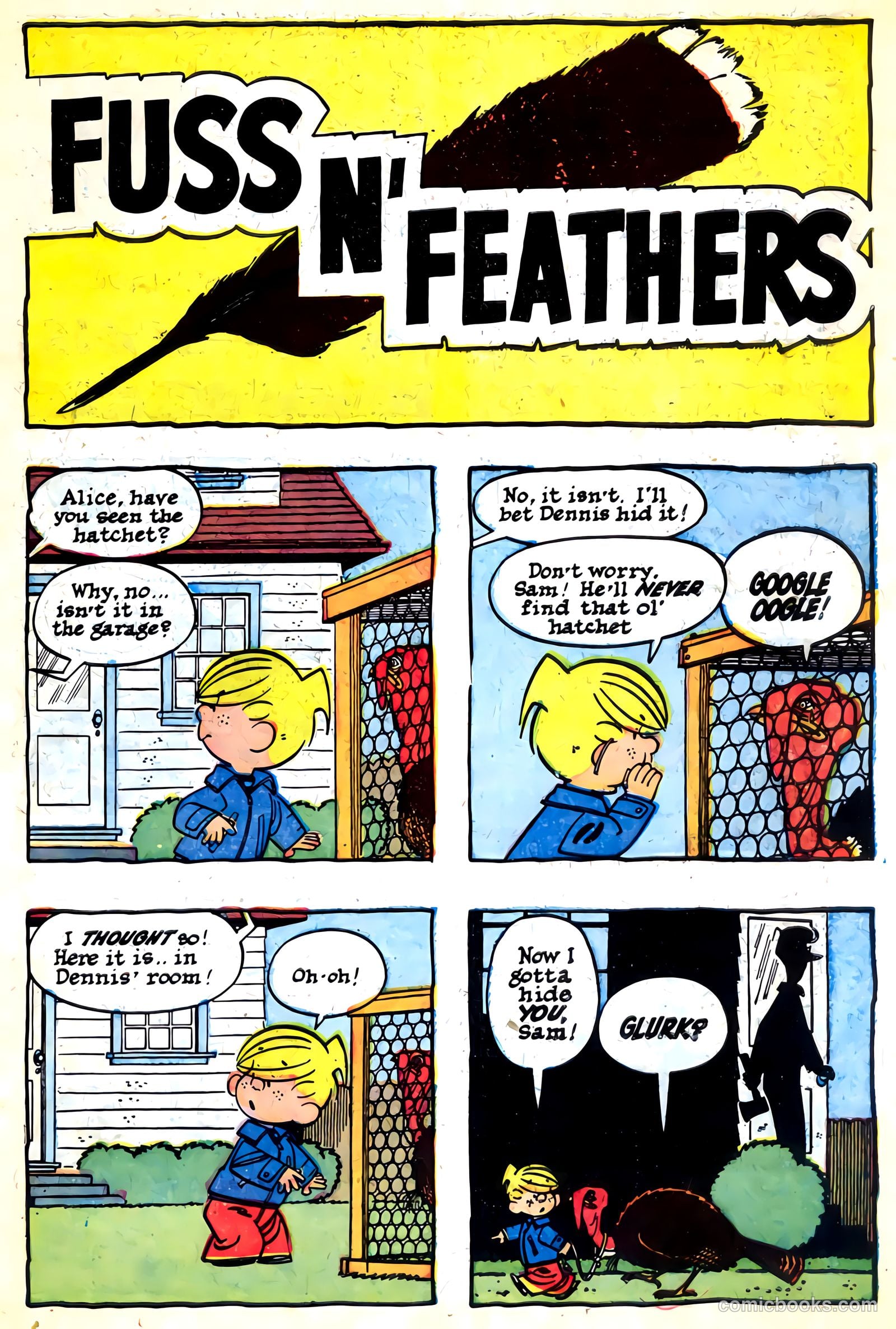 Dennis the Menace #40 (1960, Hallden; Fawcett) — page 3 of 36