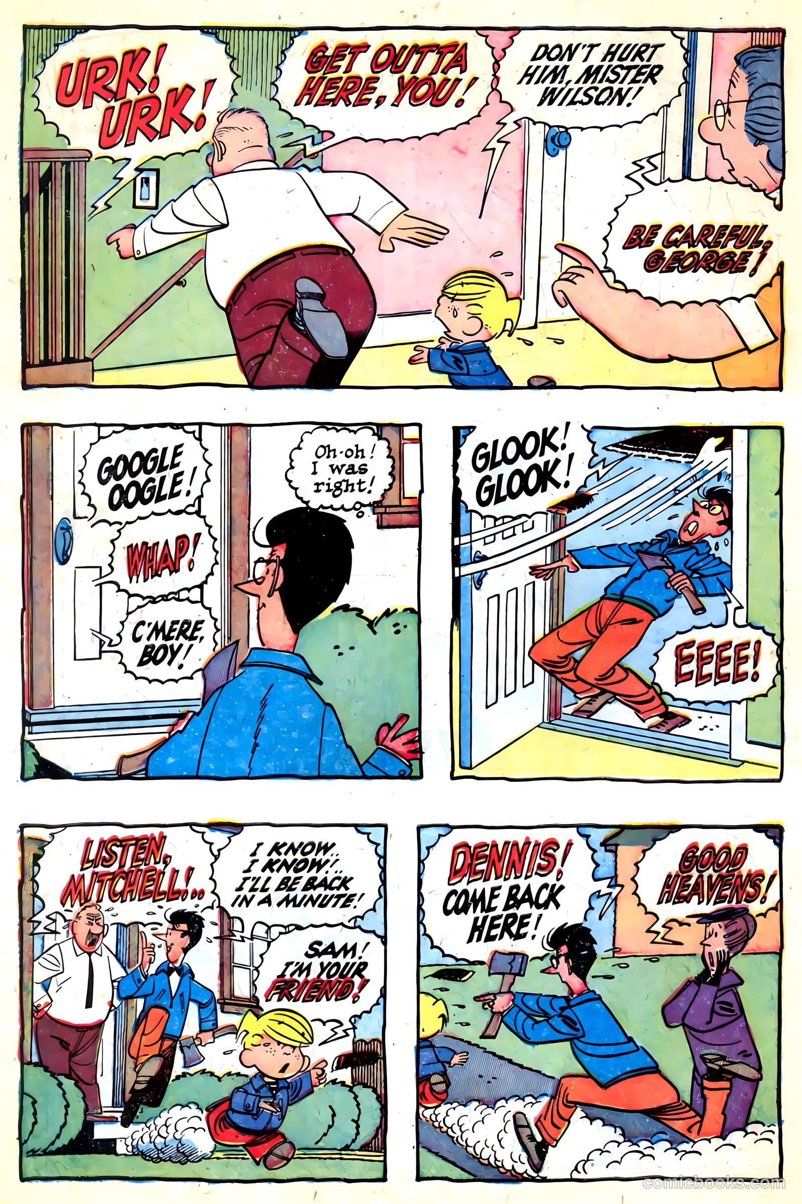 Dennis the Menace #40 (1960, Hallden; Fawcett) — page 6 of 36