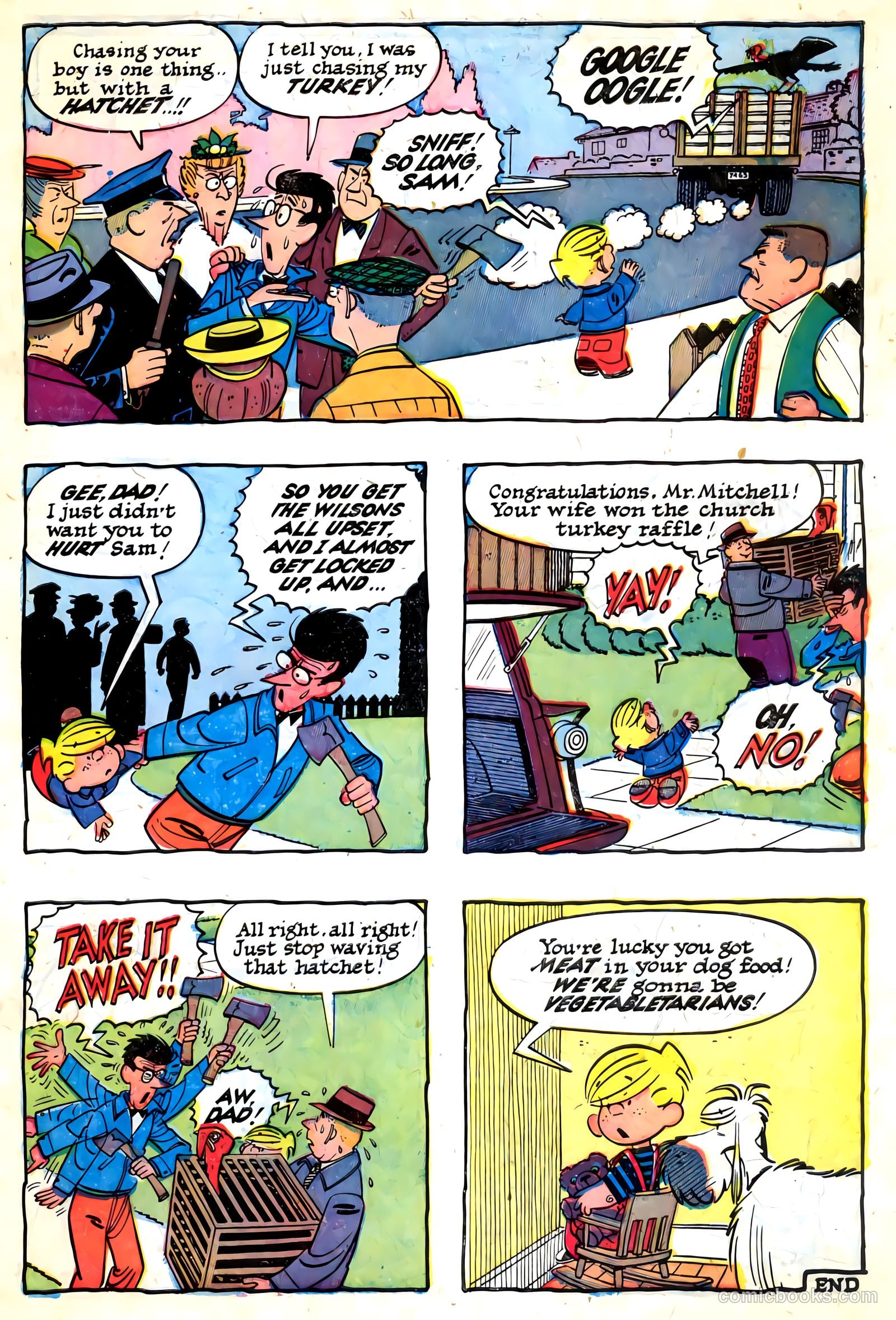 Dennis the Menace #40 (1960, Hallden; Fawcett) — page 7 of 36
