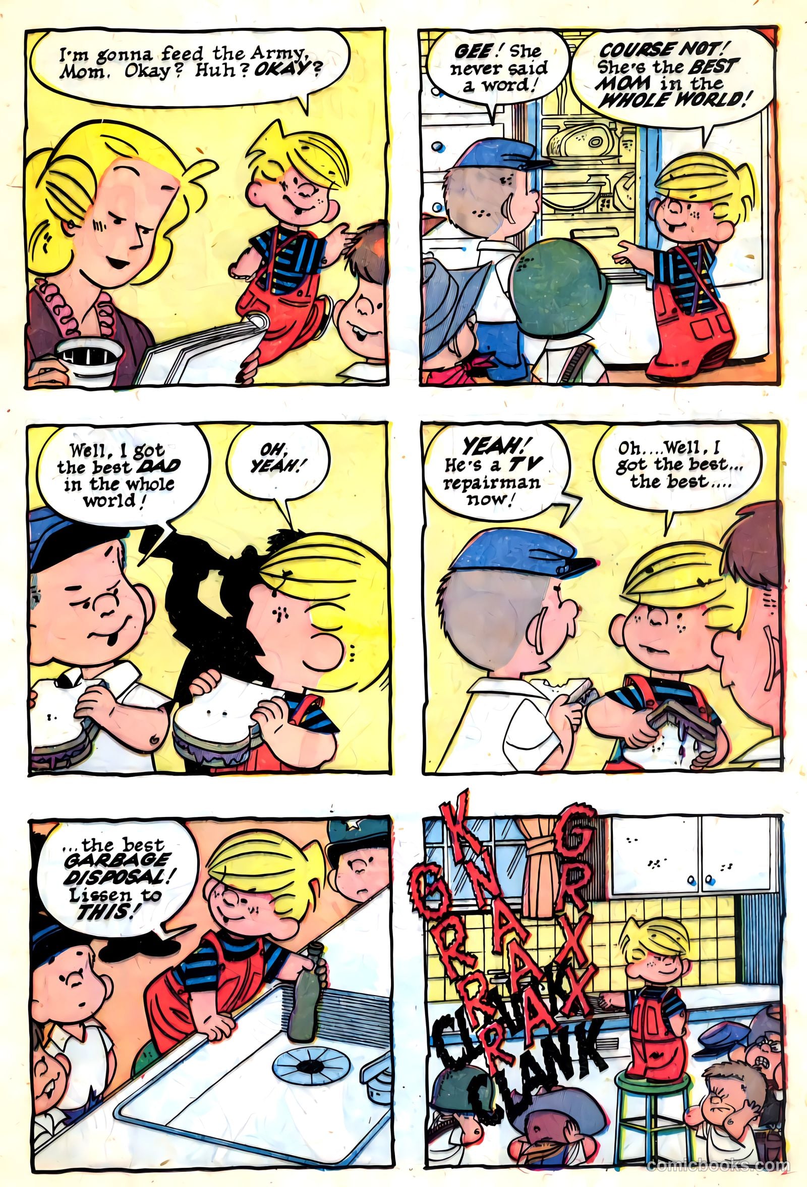 Dennis the Menace #40 (1960, Hallden; Fawcett) — page 13 of 36