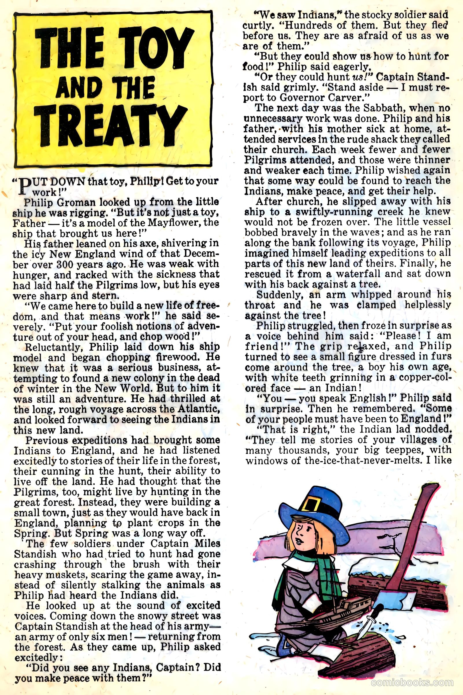 Dennis the Menace #40 (1960, Hallden; Fawcett) — page 16 of 36