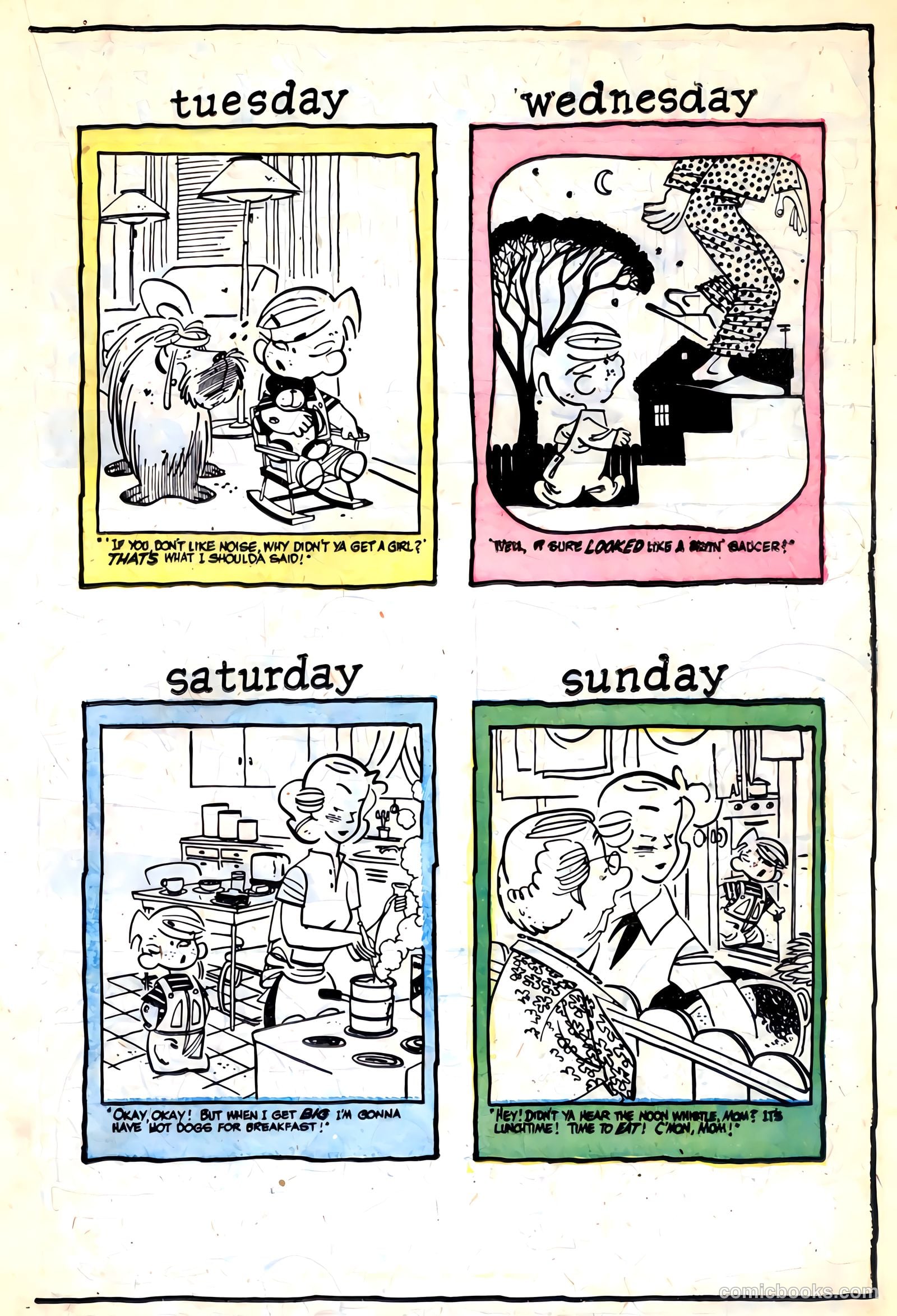 Dennis the Menace #40 (1960, Hallden; Fawcett) — page 19 of 36