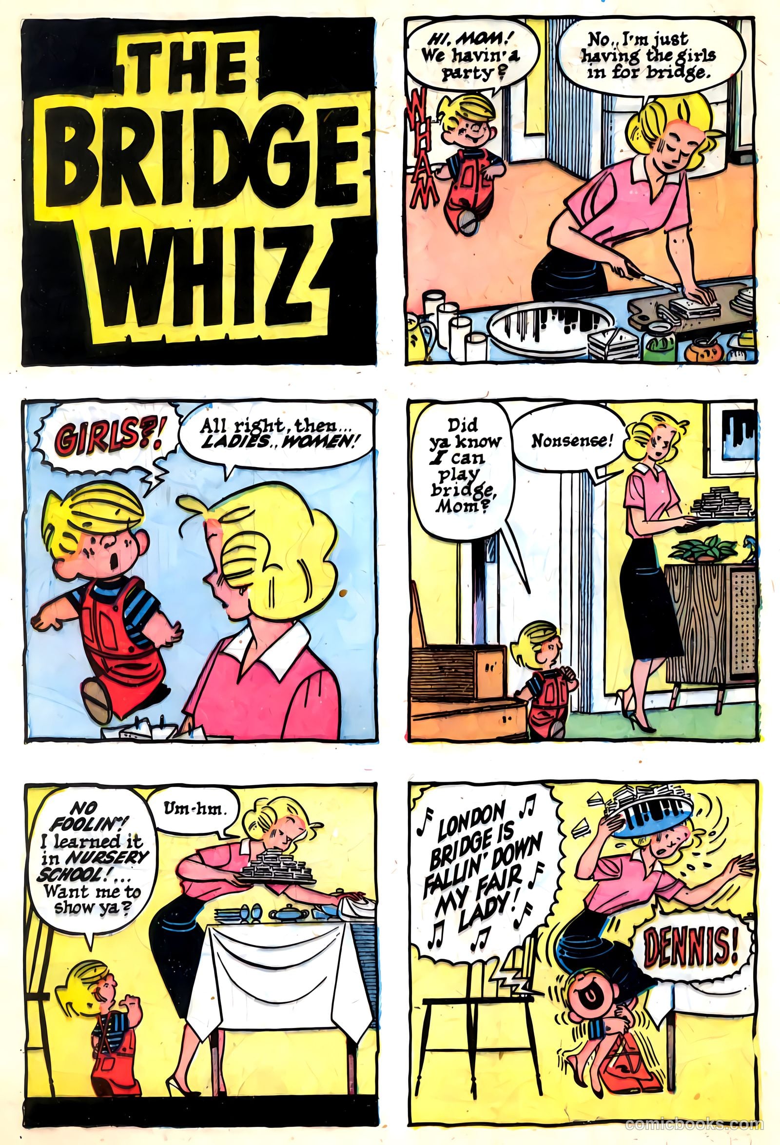Dennis the Menace #40 (1960, Hallden; Fawcett) — page 24 of 36