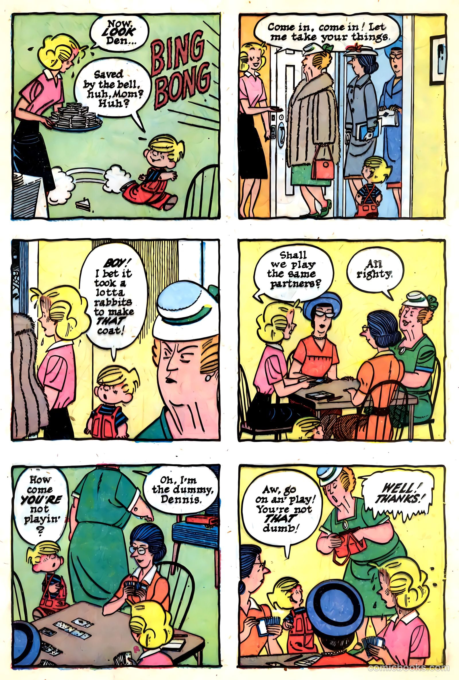 Dennis the Menace #40 (1960, Hallden; Fawcett) — page 25 of 36