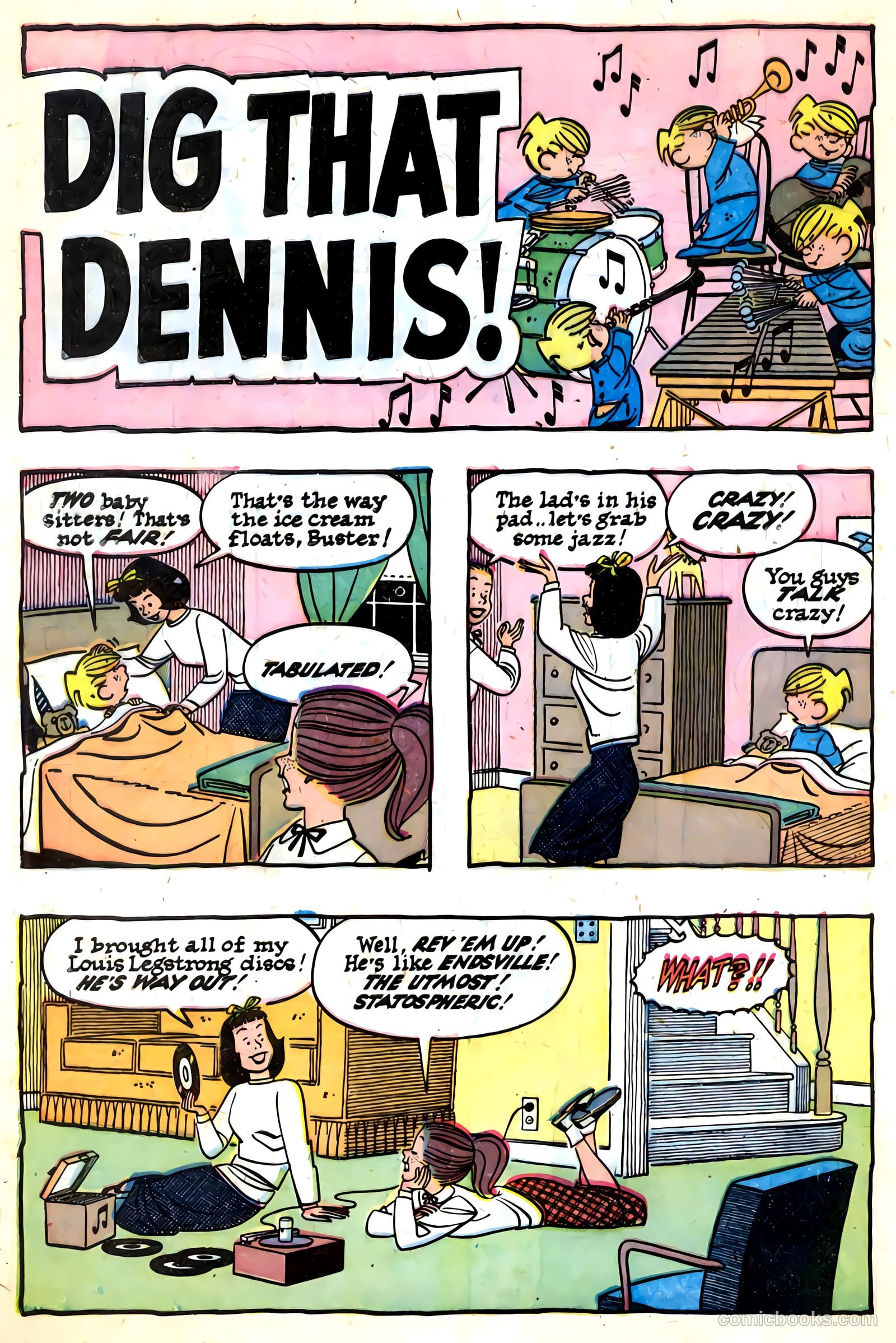 Dennis the Menace #40 (1960, Hallden; Fawcett) — page 28 of 36