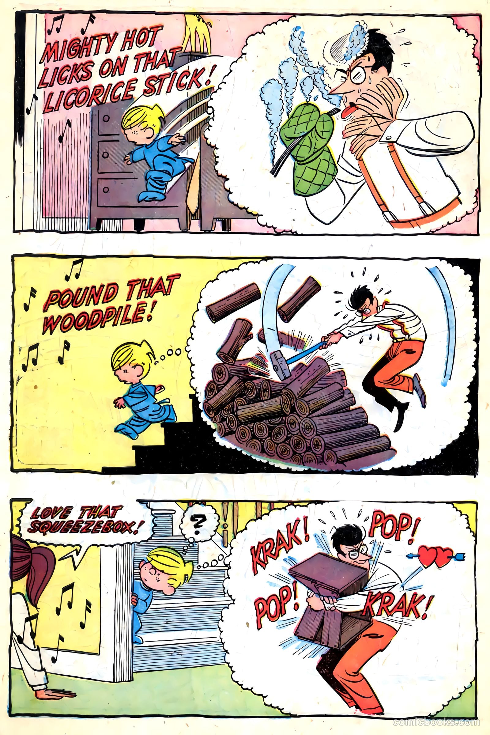 Dennis the Menace #40 (1960, Hallden; Fawcett) — page 30 of 36