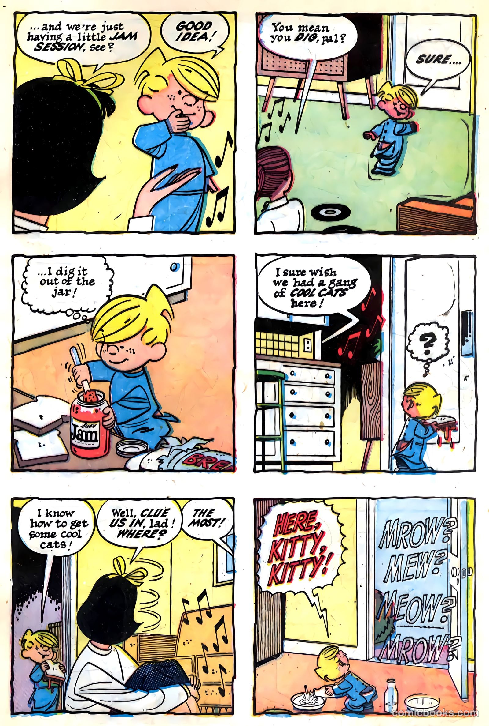 Dennis the Menace #40 (1960, Hallden; Fawcett) — page 33 of 36