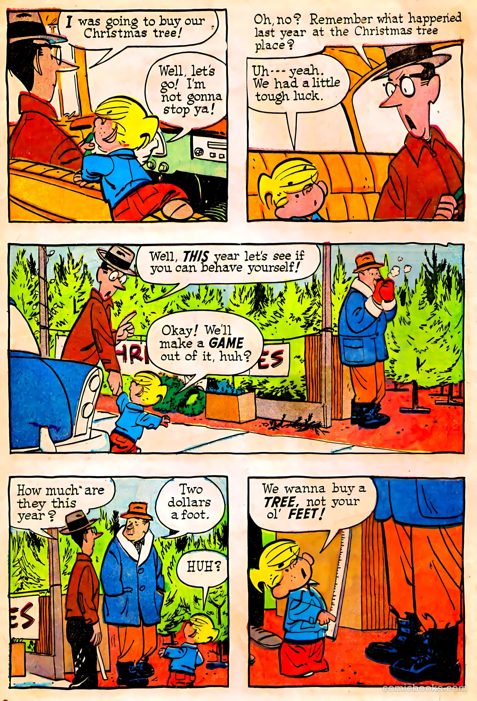 Dennis the Menace #48 (1961, Hallden; Fawcett) — page 4 of 35