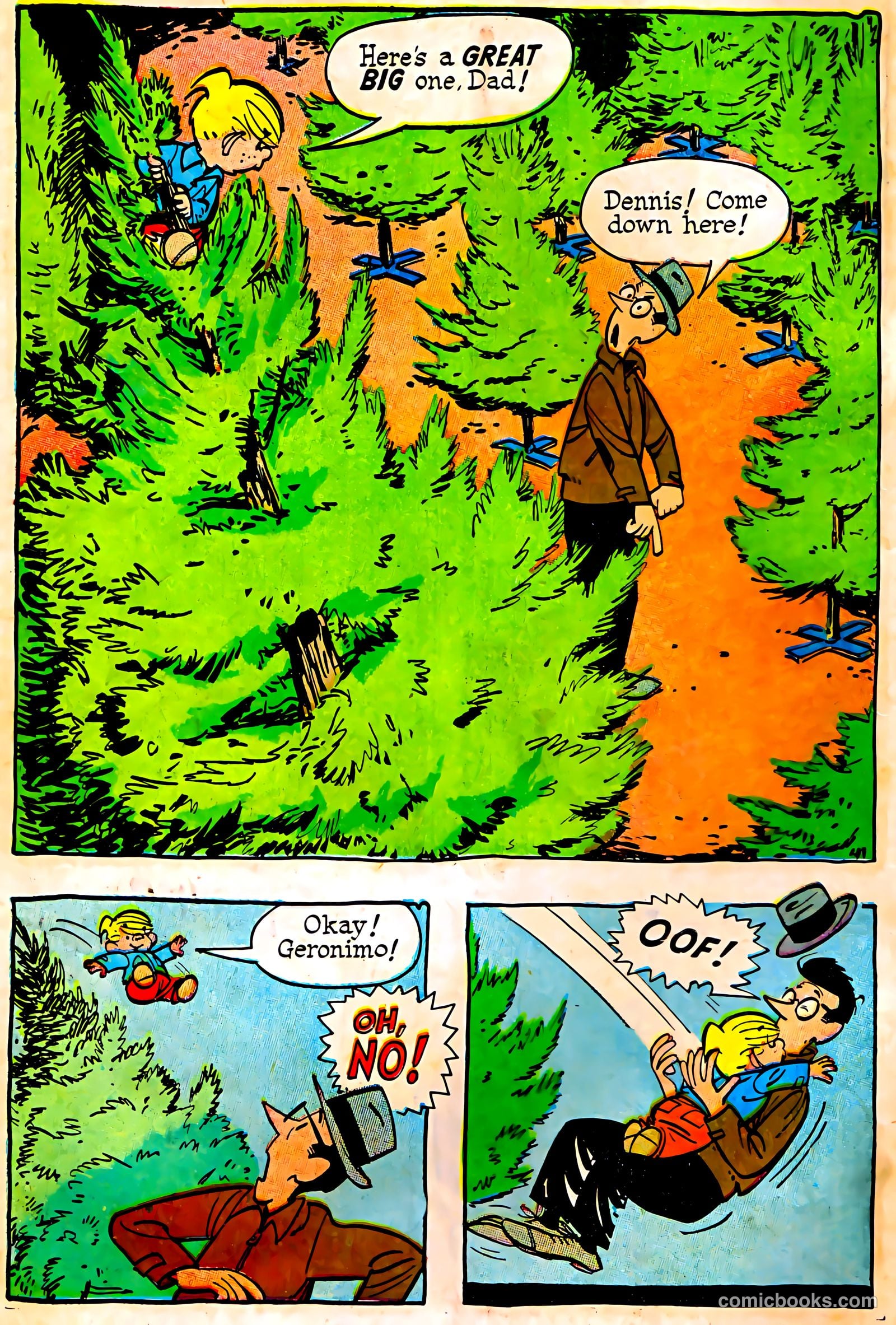 Dennis the Menace #48 (1961, Hallden; Fawcett) — page 6 of 35