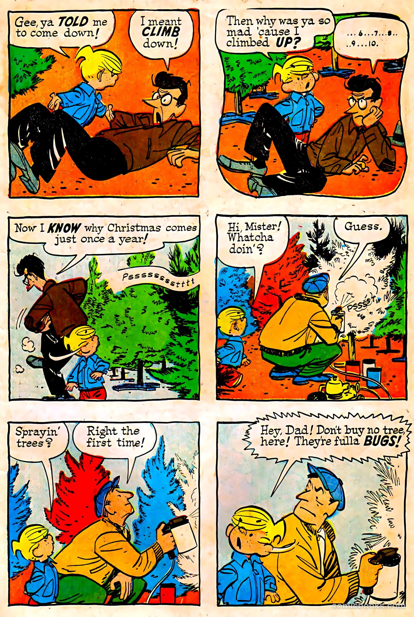 Dennis the Menace #48 (1961, Hallden; Fawcett) — page 7 of 35