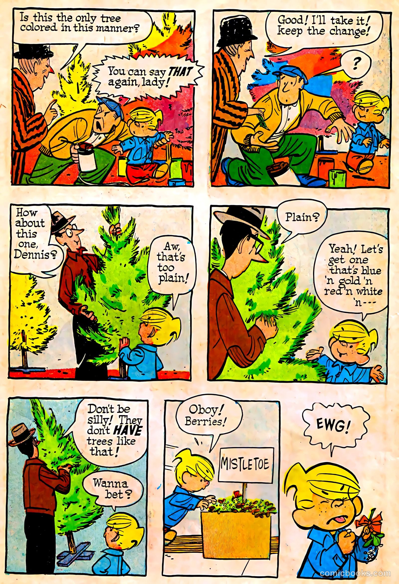 Dennis the Menace #48 (1961, Hallden; Fawcett) — page 10 of 35