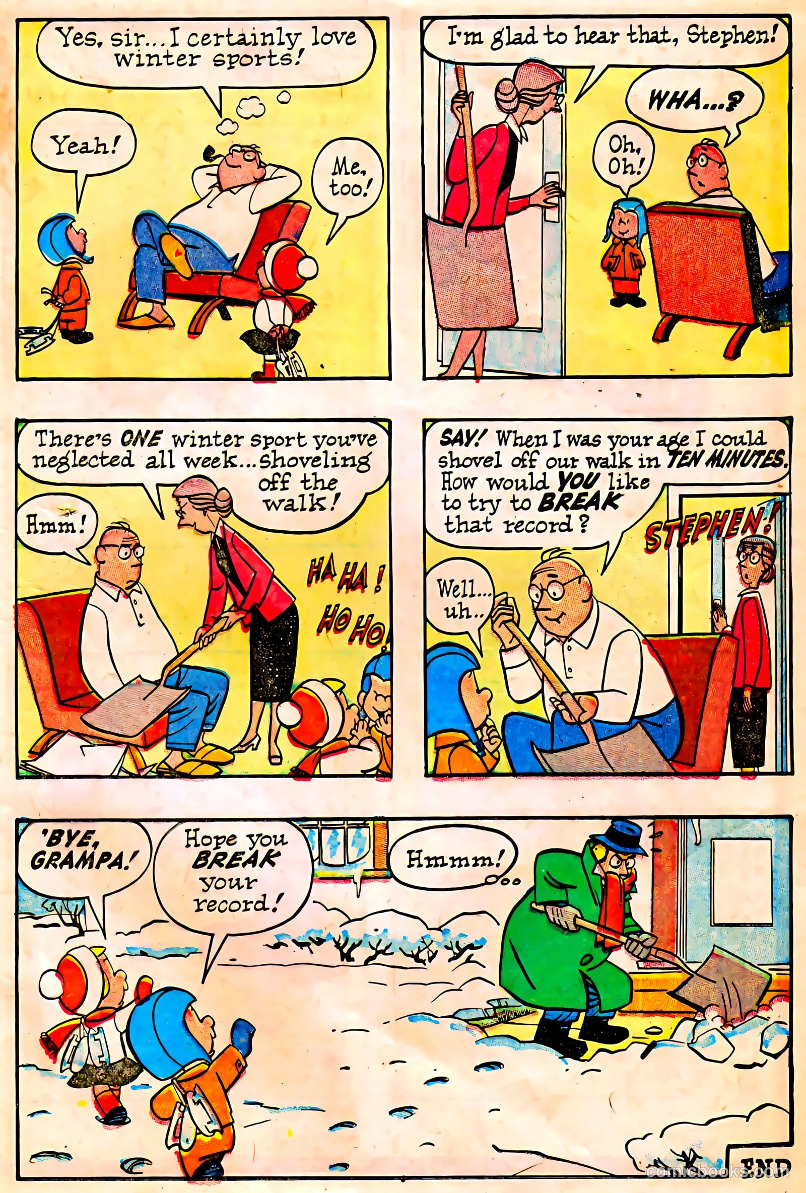Dennis the Menace #48 (1961, Hallden; Fawcett) — page 17 of 35